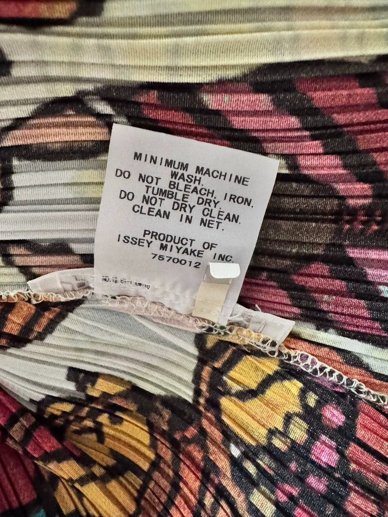 Issey Miyake Issey Miyake Blue fruit grower's skirt Size L / US 10 / IT 46 - 4 Thumbnail