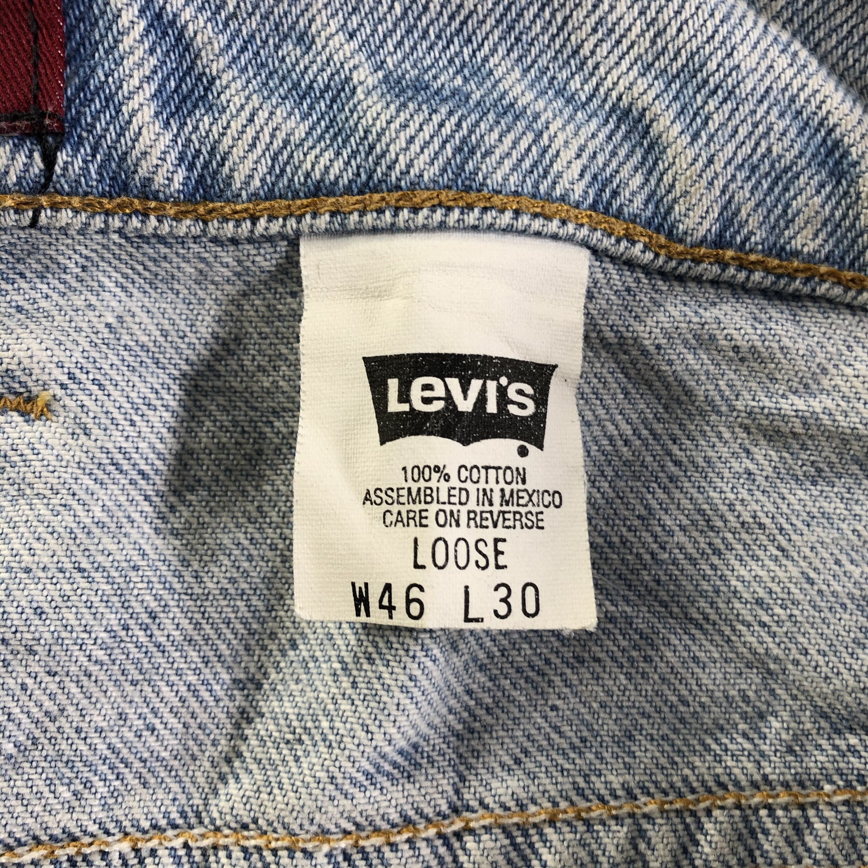Levi's Vintage Light Wash Levis 545 Jeans-J4146 Size US 44 / EU 60 - 11 Thumbnail