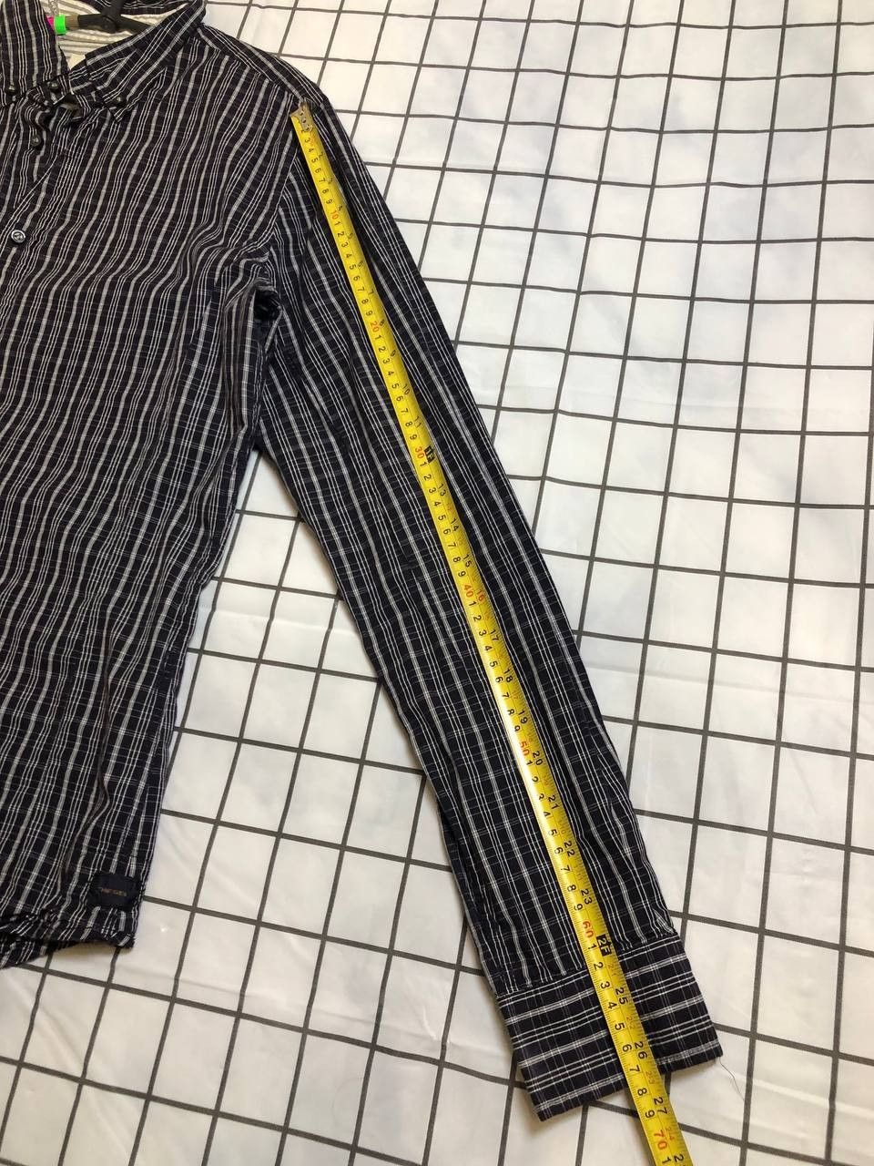 Diesel Diesel Flannel Long Sleeve Button Shirt Checked Pattern Size US L / EU 52-54 / 3 - 10 Thumbnail