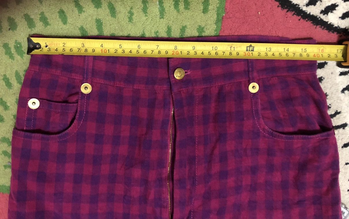 Issey Miyake RARE MERCIBEAUCOUP Japan CHECKERED Corduroy Trousers Pants Size US 32 / EU 48 - 17 Thumbnail