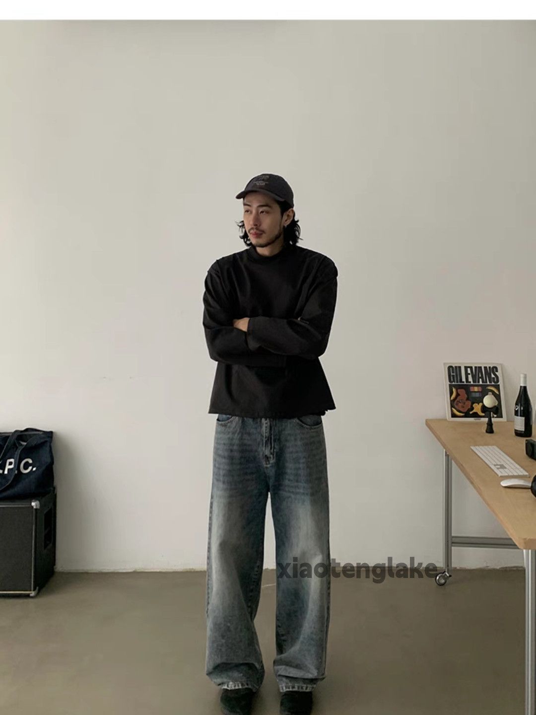 Jean × Vintage Washed faded utility punk grunge damaged ripped jeans Size US 33 - 2 Thumbnail