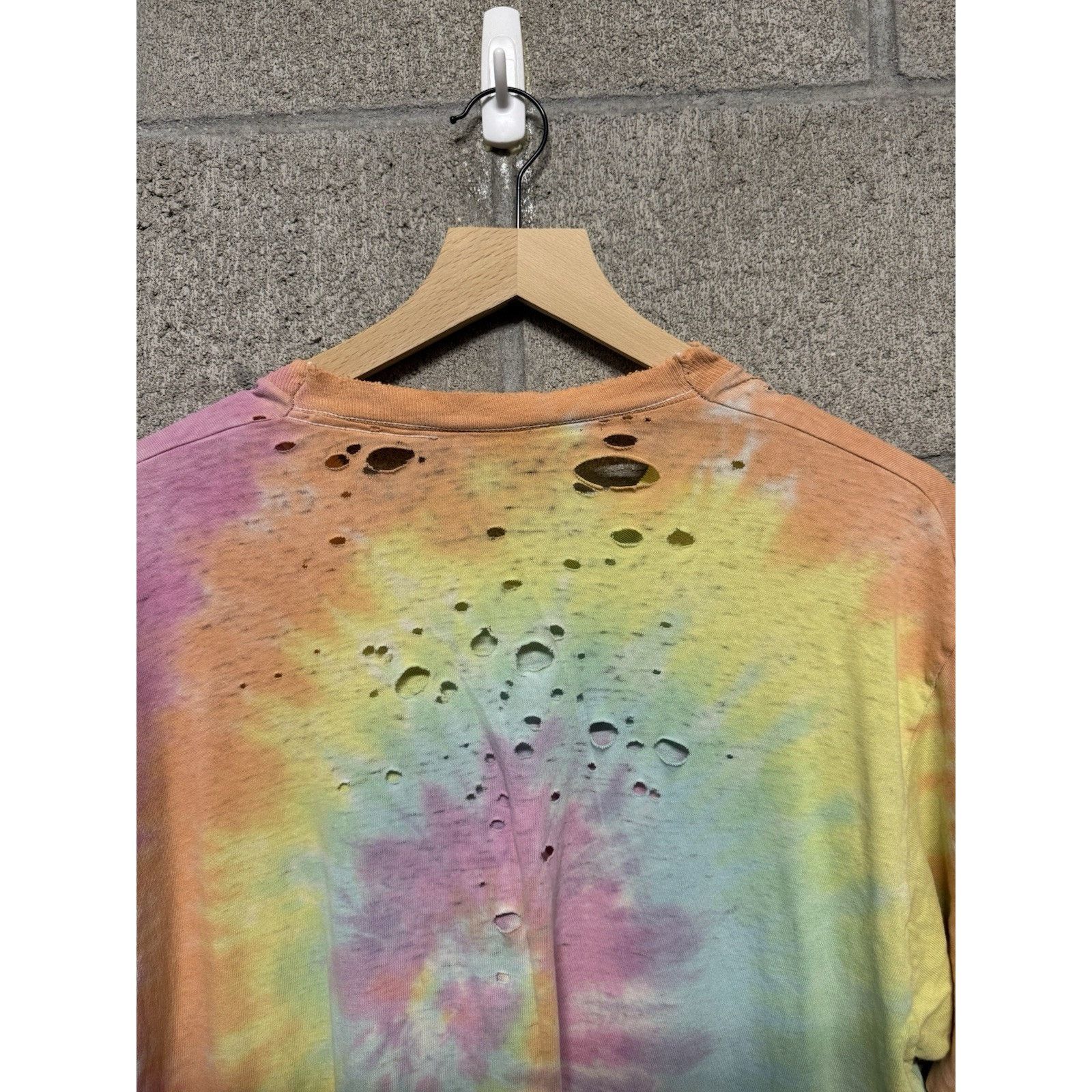 Grateful Dead Vtg 90s Grateful Dead bear Spiral Tie Dye Shirt Distressed Size US M / EU 48-50 / 2 - 6 Thumbnail