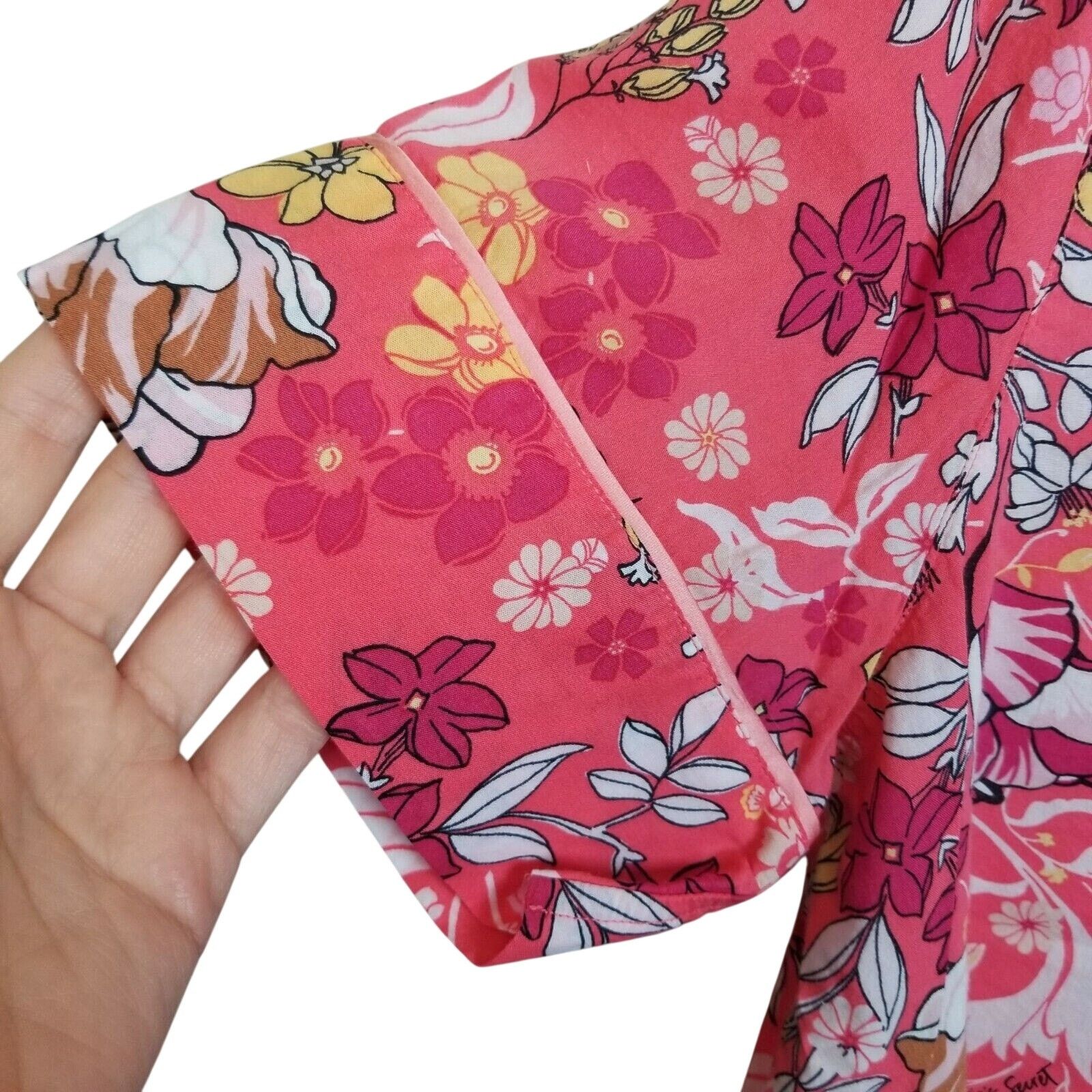 Victoria's Secret Victorias Secret Womens Floral 2-Pc Pajama Set Size S Sleep Size ONE SIZE - 3 Thumbnail