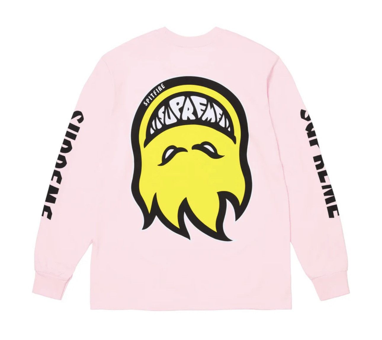 Supreme Pink Supreme Bloom Flower Long Sleeve Tee | Grailed