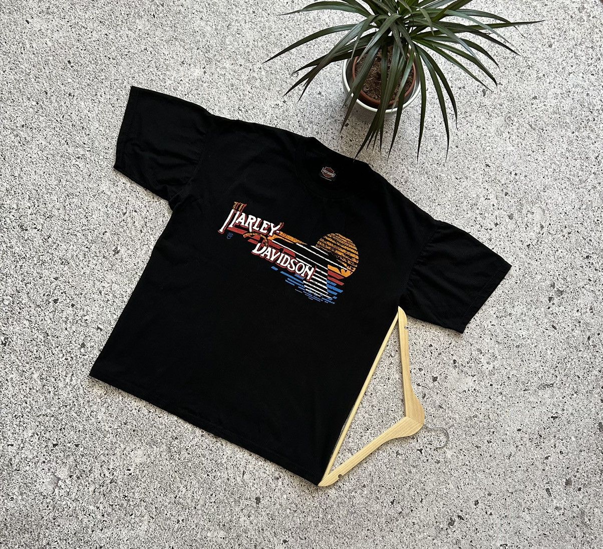 Band Tees Vintage 1993 Harley Davidson Daytona Beach Florida T-Shirt Size US XXL / EU 58 / 5 - 1 Thumbnail