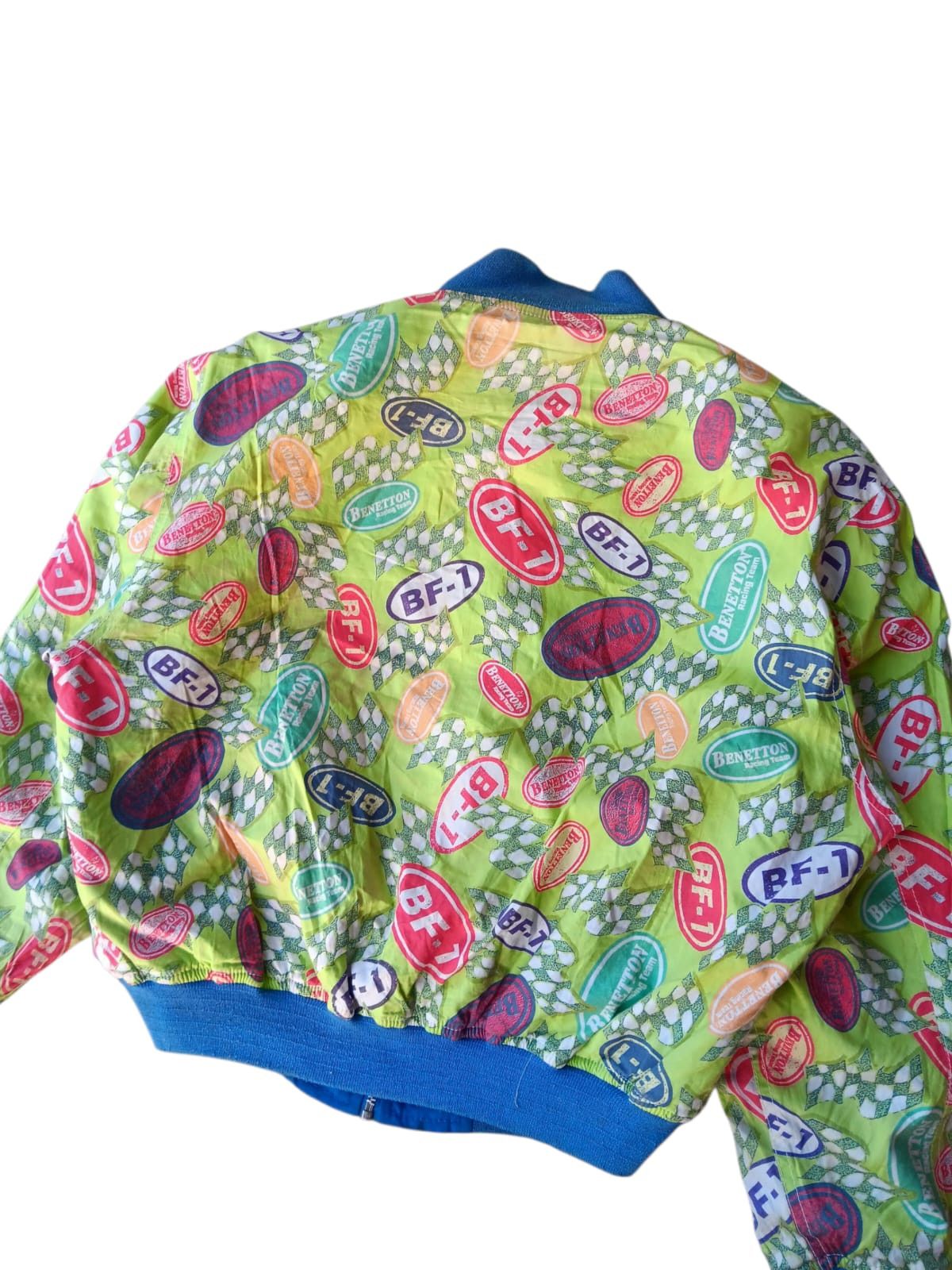 Benetton 90's Benetton F1 Racing Team special race reversible jacket Size US L / EU 52-54 / 3 - 3 Thumbnail