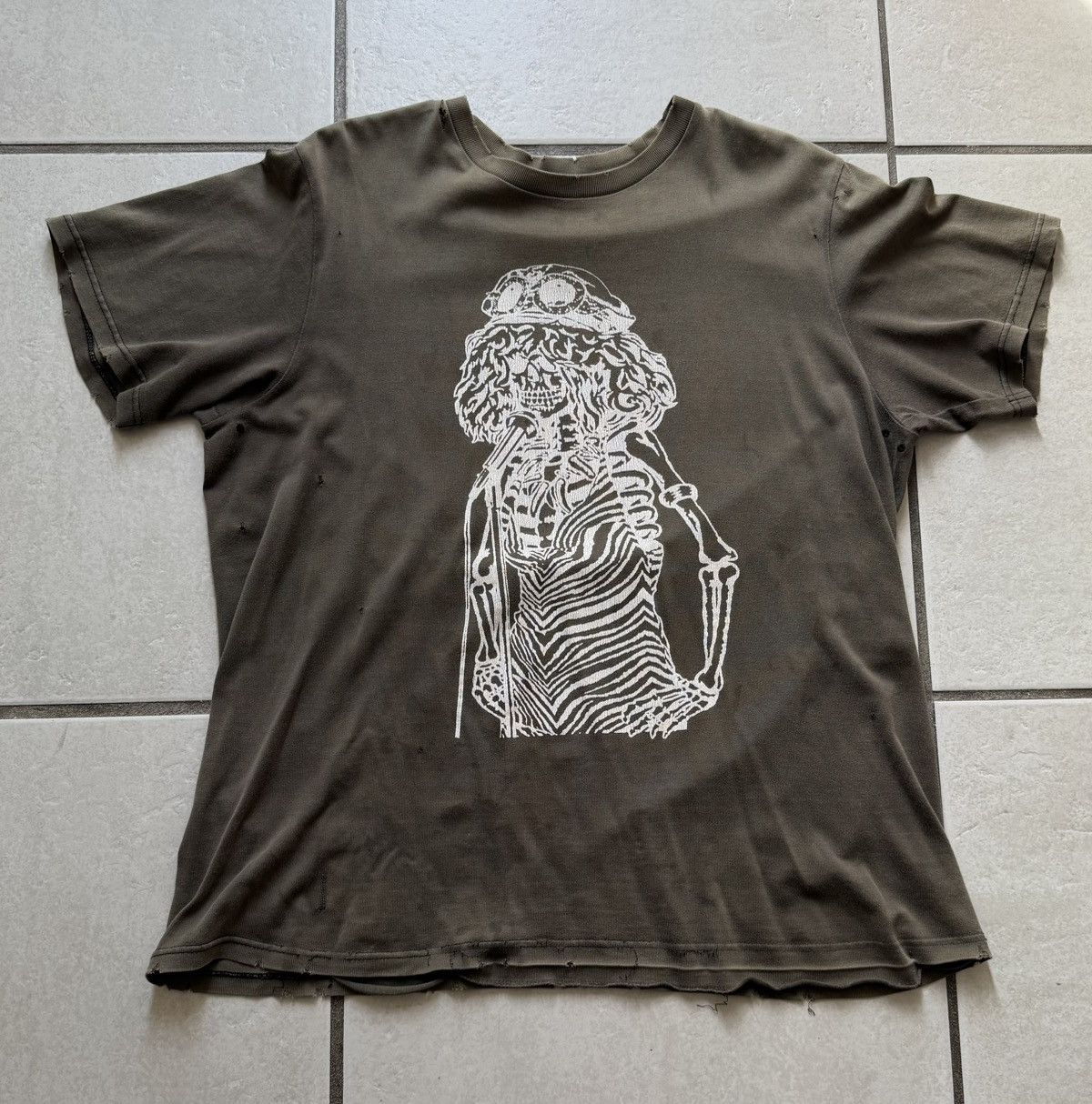 Number (N)ine Number Nine “Extra Heavy” Graphic Eye Tee | Grailed