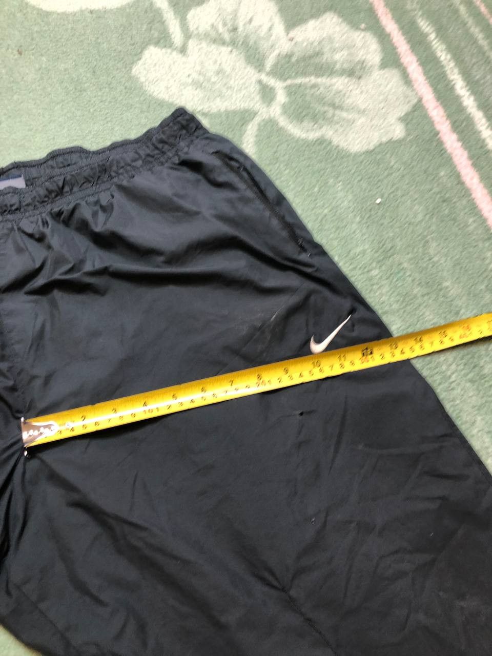 Nike Casual Pants Y2K Vintage Nike logo black streetwear Size US 38 / EU 54 - 11 Thumbnail