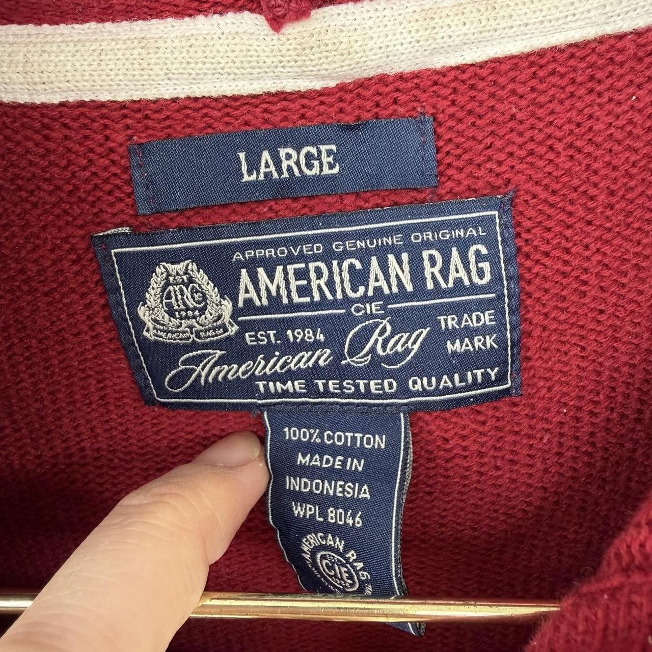 Other American Rag Knit Hoodie Large Collegiate 84 Sweater Size US L / EU 52-54 / 3 - 3 Thumbnail