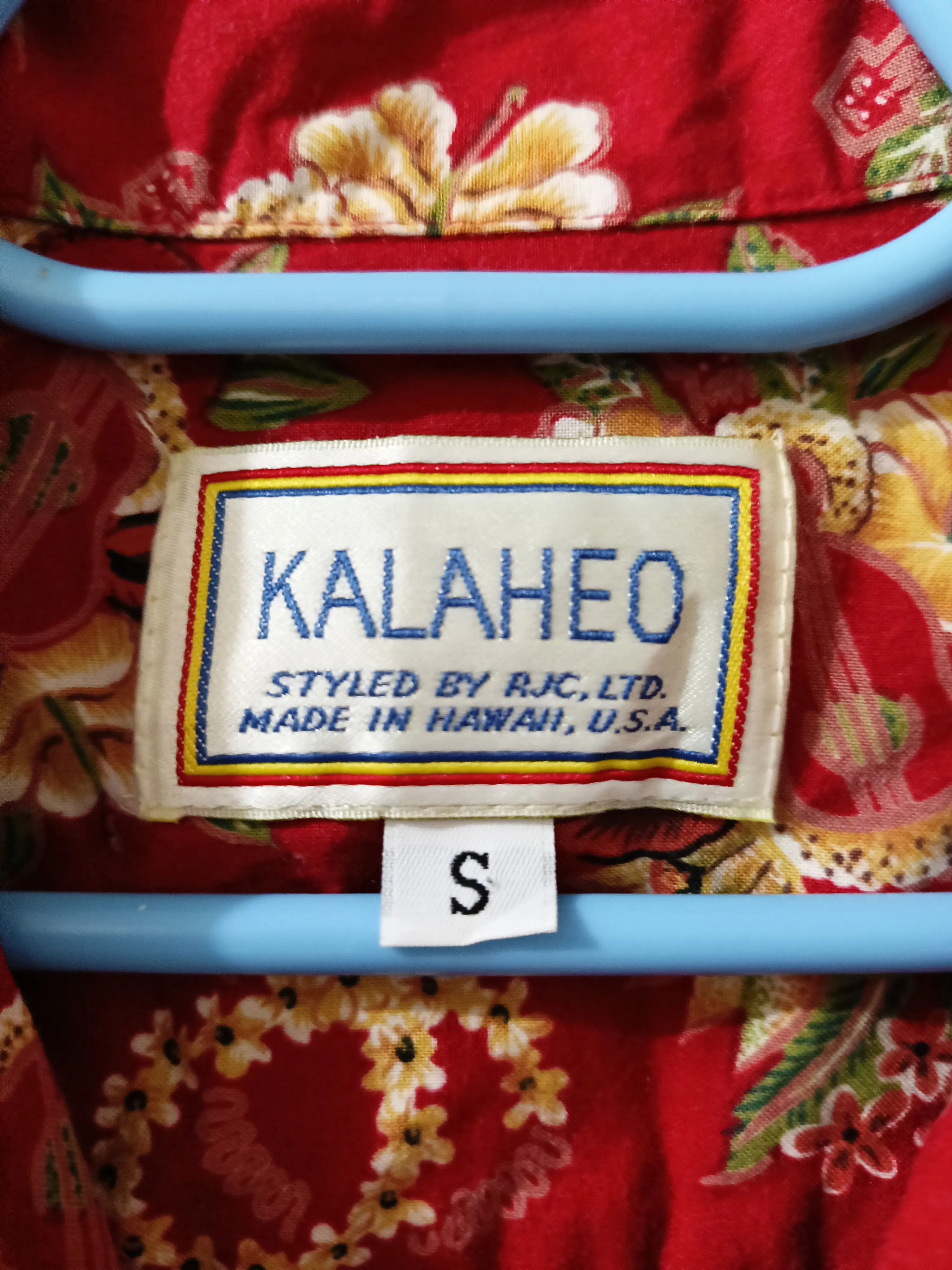 Kalaheo Hawaii Shirt Button Up Flower Design Kalaheo Product Size US S / EU 44-46 / 1 - 4 Thumbnail