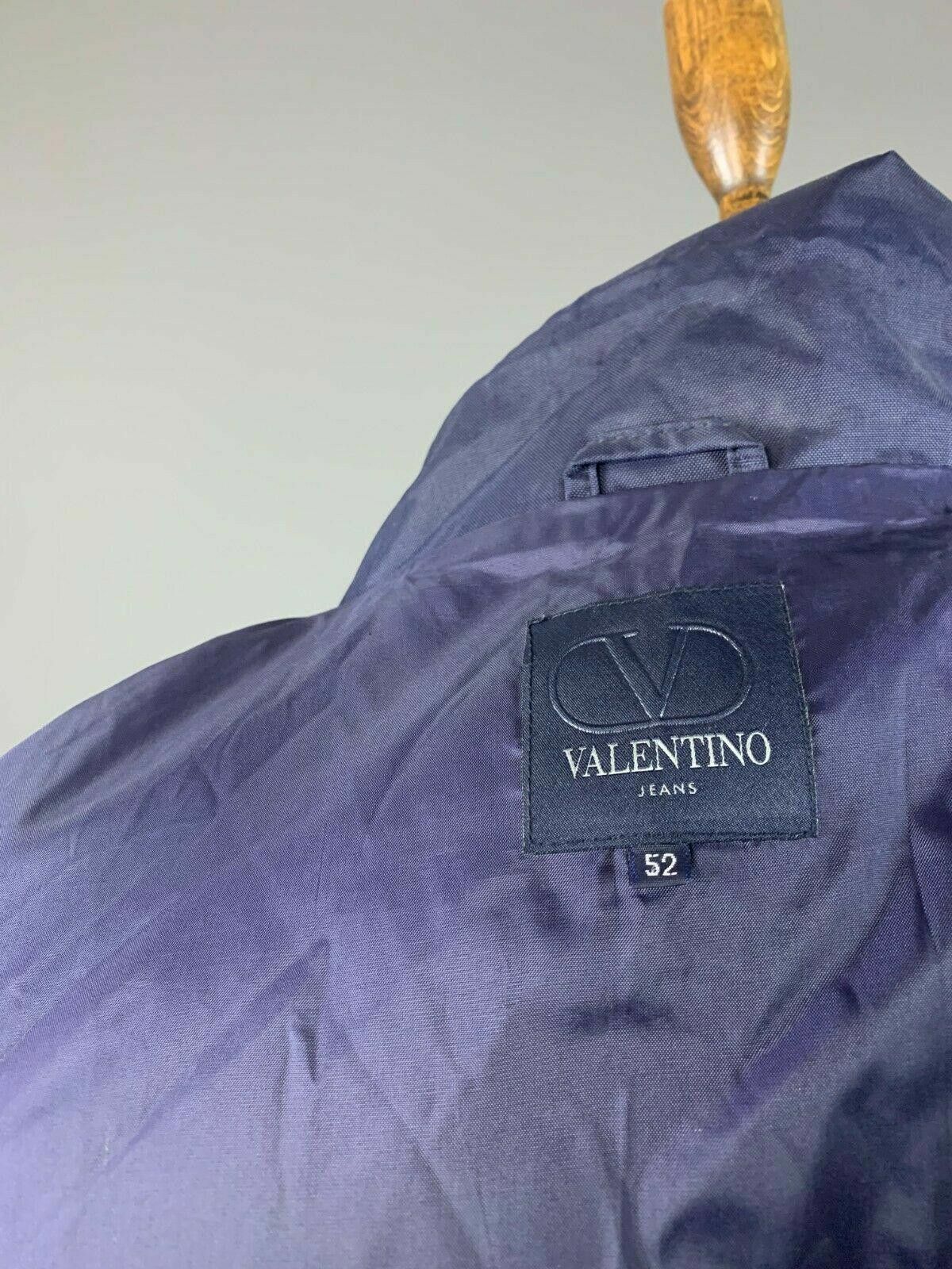 Valentino Men Valentino Jeans Blue Collared Nylon Trench Coat Size 52 Size M / US 6-8 / IT 42-44 - 11 Thumbnail
