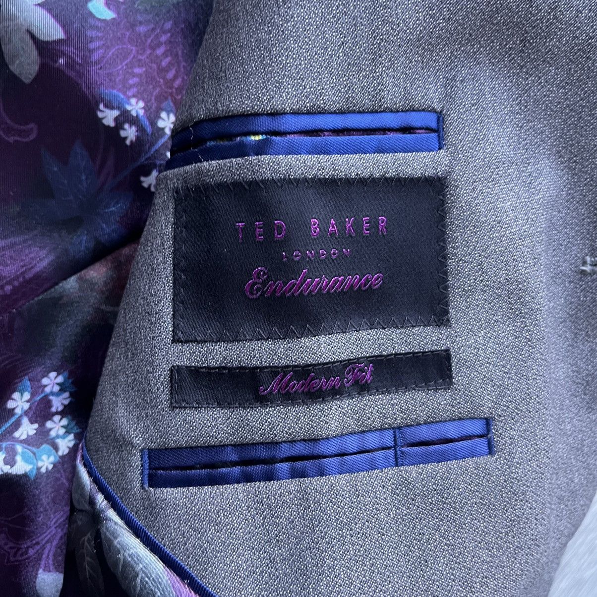 Ted Baker Ted Baker London Endurance 2 Piece Suit Size 40R - 5 Thumbnail