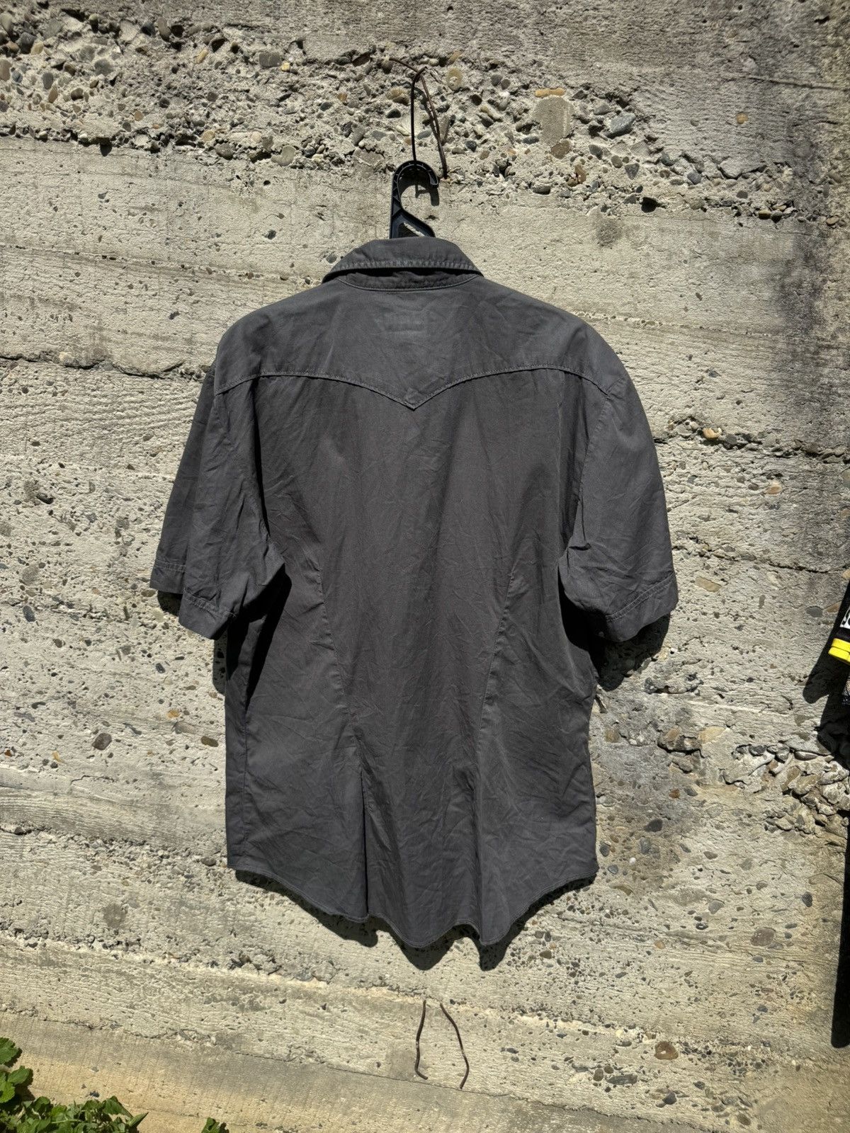 Diesel Vintage Diesel Western Short Sleeve Shirt Size US XL / EU 56 / 4 - 11 Thumbnail