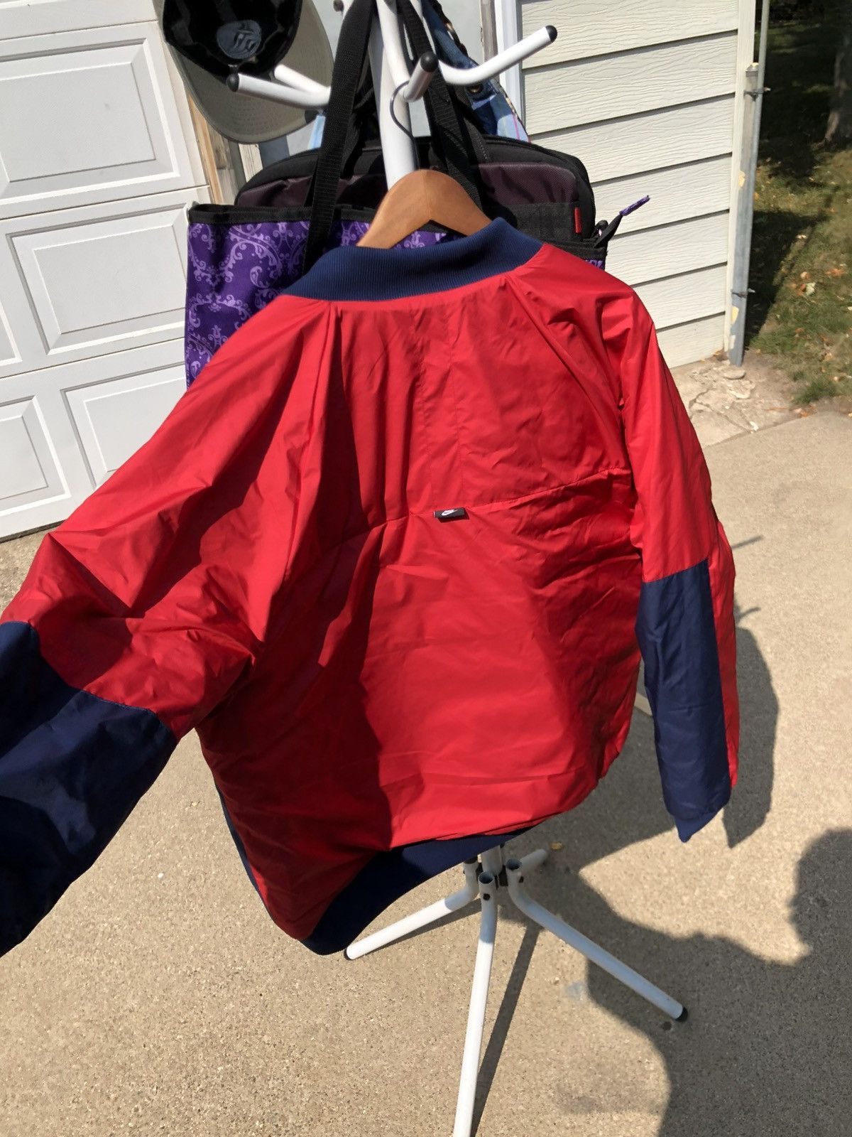 Nike Nike Therma Fit Legacy Reversible Bomber Puffer jacket Size US XL / EU 56 / 4 - 3 Thumbnail