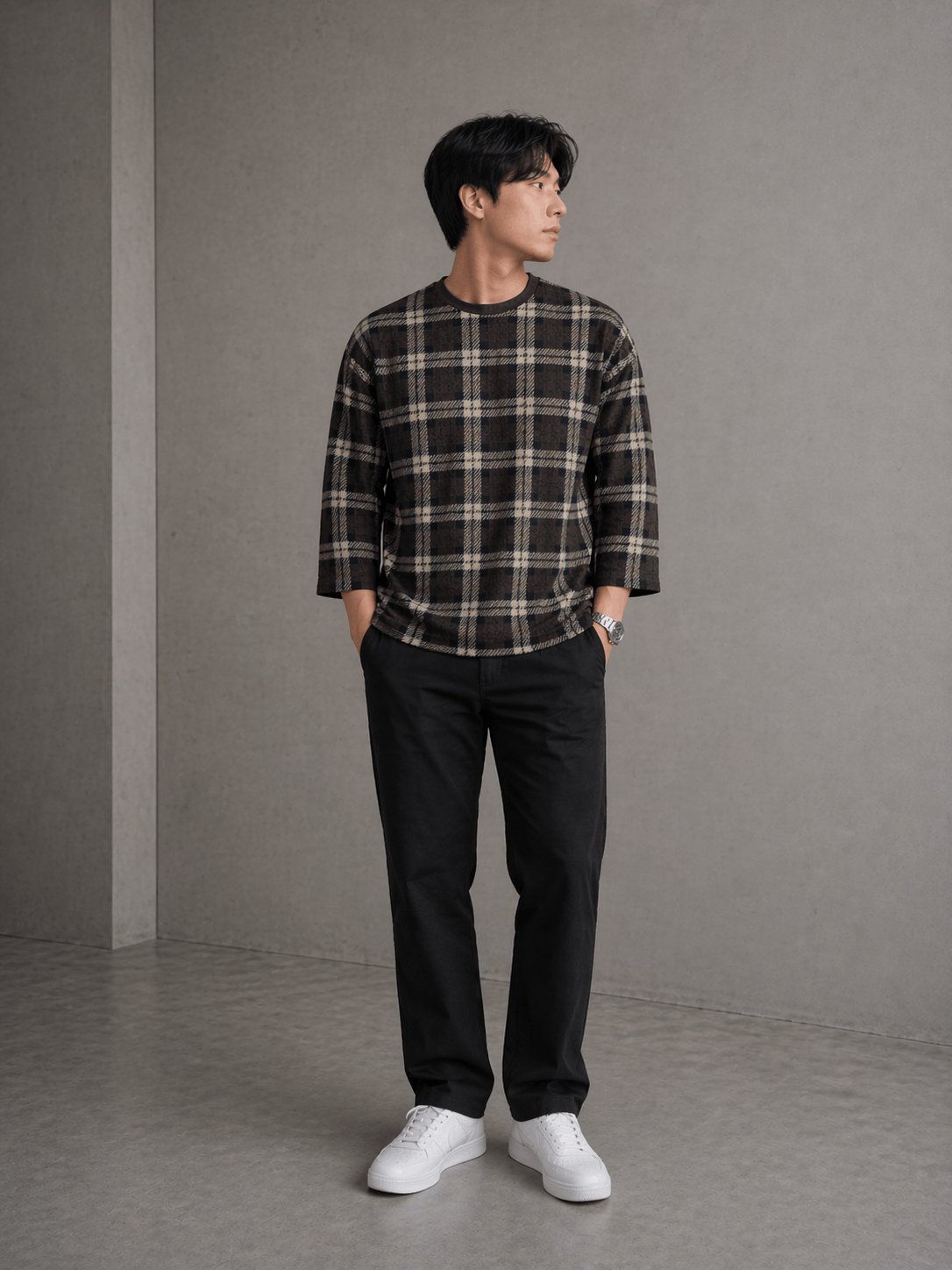 Supreme Supreme Fleece Plaid Checker Crewneck Size US XL / EU 56 / 4 - 1 Thumbnail