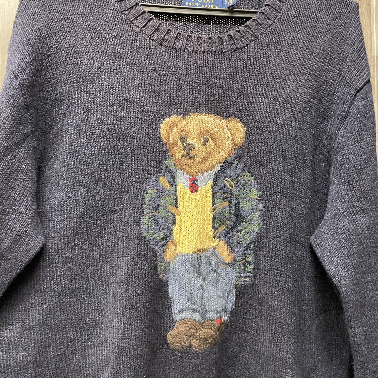 Polo Ralph Lauren Polo Ralph Lauren polo bear sweater Size US L / EU 52-54 / 3 - 9 Thumbnail