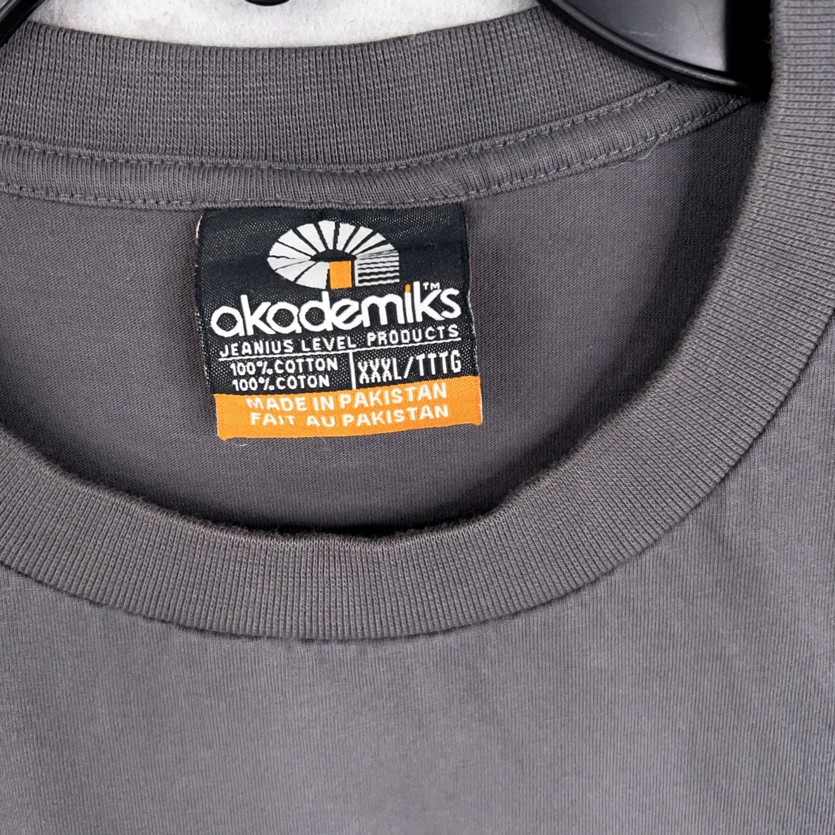Akademiks Vintage Akademiks Shirt Mens 3XL Gray Jeanius Level Products Graphic Hip Hop Y2K Size US XXL / EU 58 / 5 - 6 Thumbnail