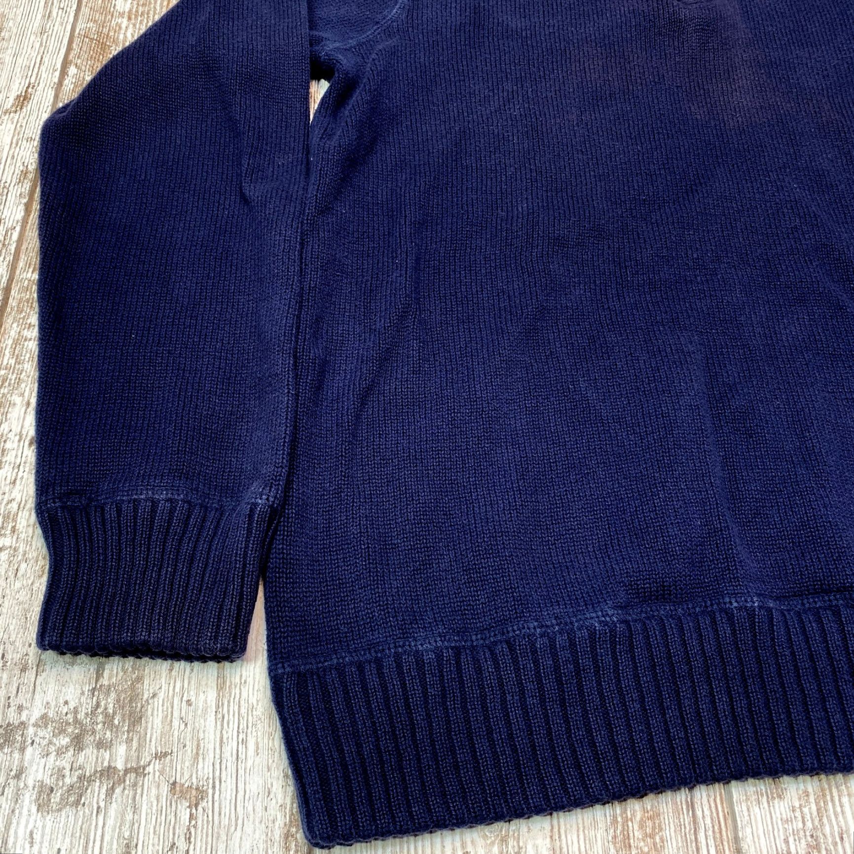 Eddie Bauer Eddie Bauer 1/4 Zip Sweater Men’s M Navy Blue 100% Combed Cotton 7538 Size US M / EU 48-50 / 2 - 3 Thumbnail