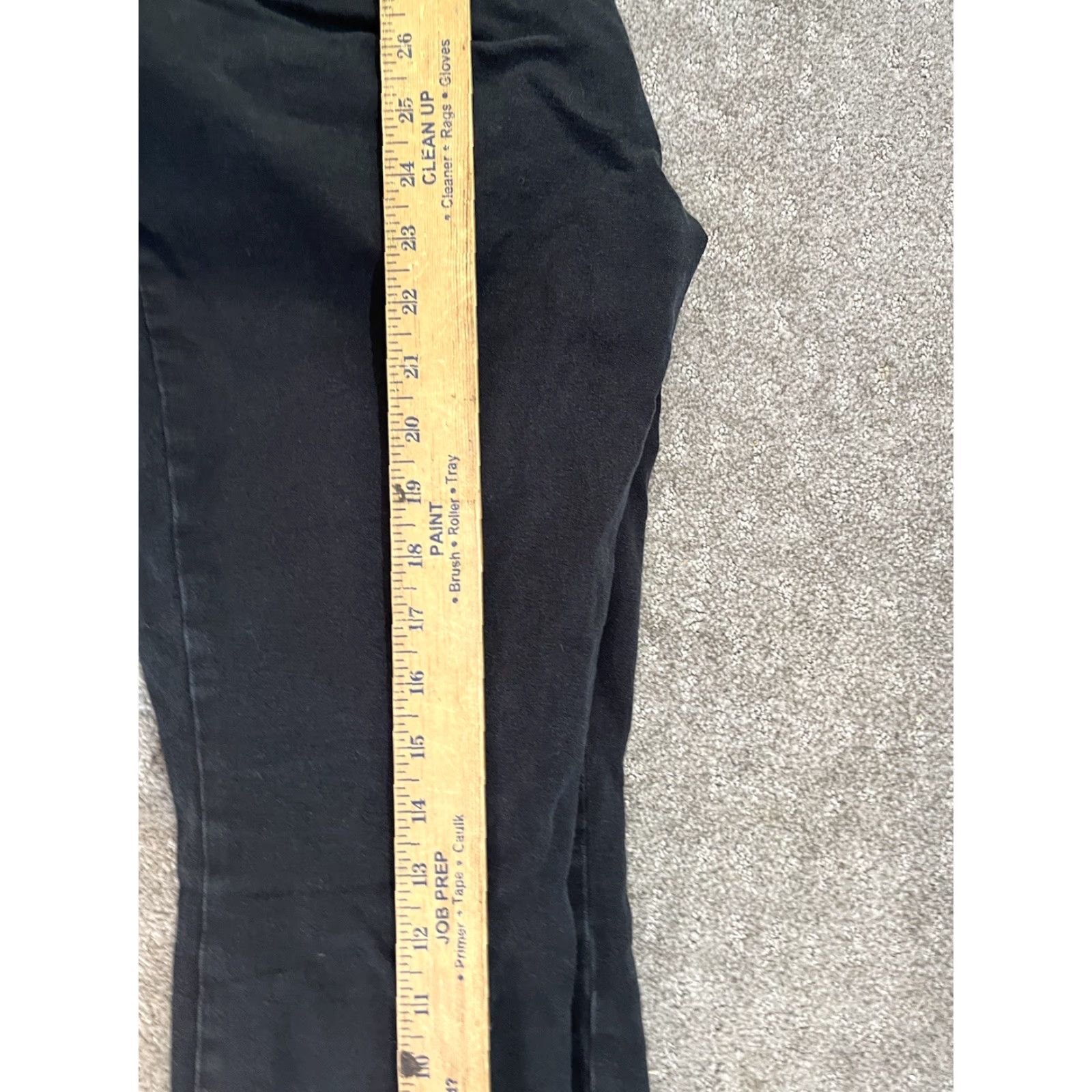 Gap Women's Gap Signature Curvy Skinny Ankle Pants Black Formal Sz 8 Size 30" / US 8 / IT 44 - 6 Thumbnail