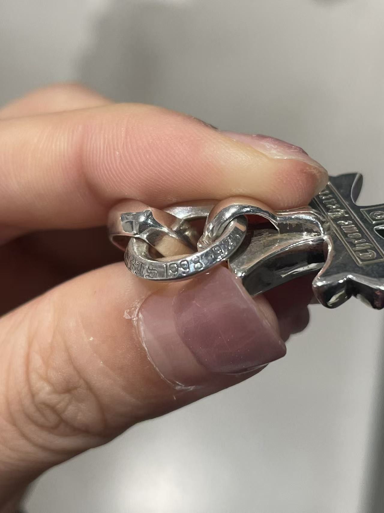 Chrome Hearts Chrome Hearts Silver Cross Pendant Size ONE SIZE - 6 Thumbnail