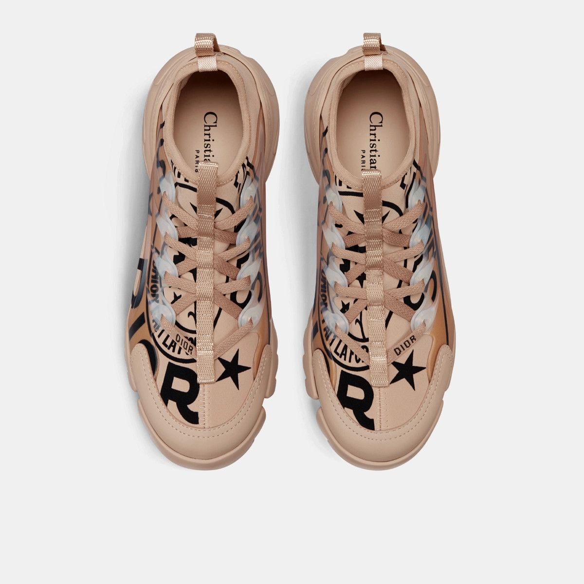 Dior o1bcso1str0225 D-Connect Sneaker in Nude Size US 5 / IT 35 - 3 Thumbnail