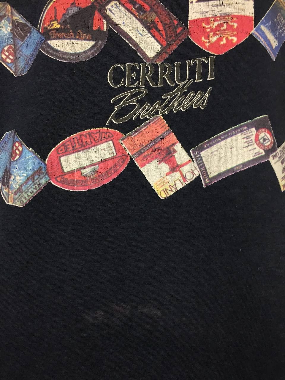 Cerruti 1881 Vtg Cerruti 1881 Brothers Made In Italy Tee Size US L / EU 52-54 / 3 - 4 Thumbnail