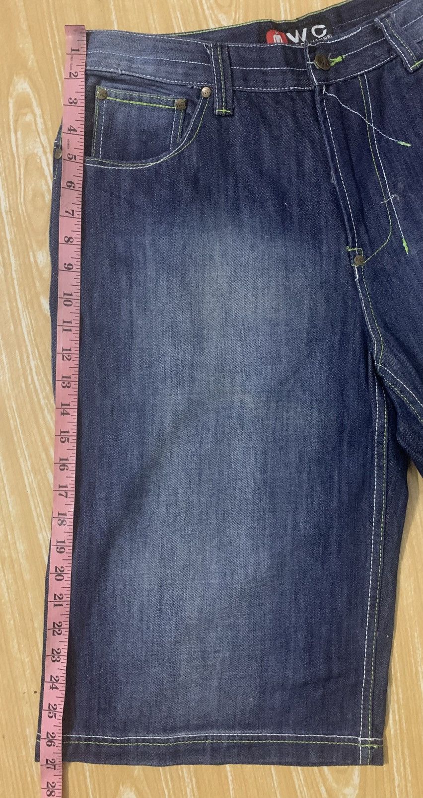 Japanese Brand Wild Channel Out Of This World Embroidered Baggy Short Pants Size US 34 / EU 50 - 25 Thumbnail