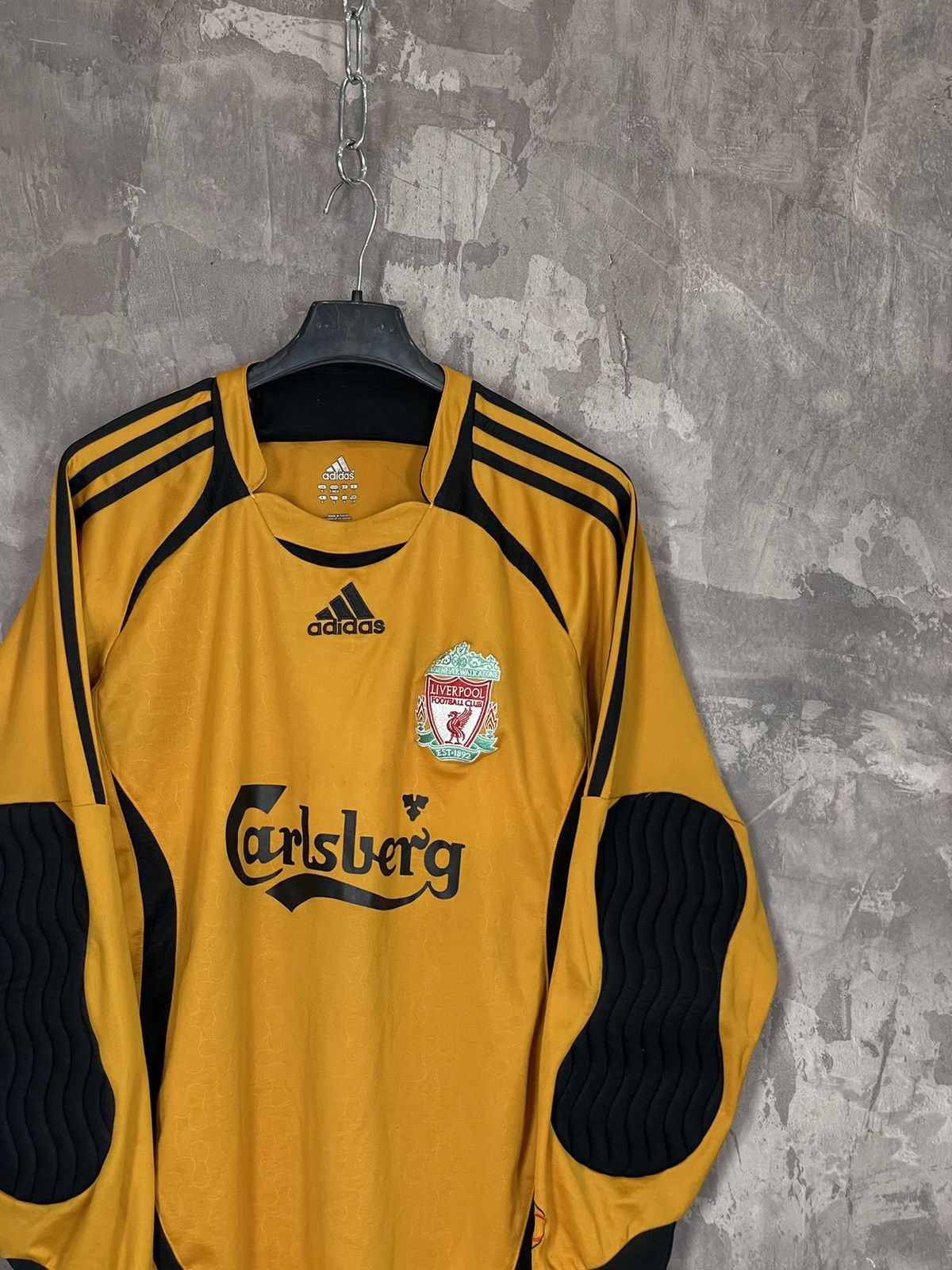 Adidas × Vintage 2007 Vintage Liverpool Adidas Soccer Jersey Long Sleeve Size US S / EU 44-46 / 1 - 4 Thumbnail