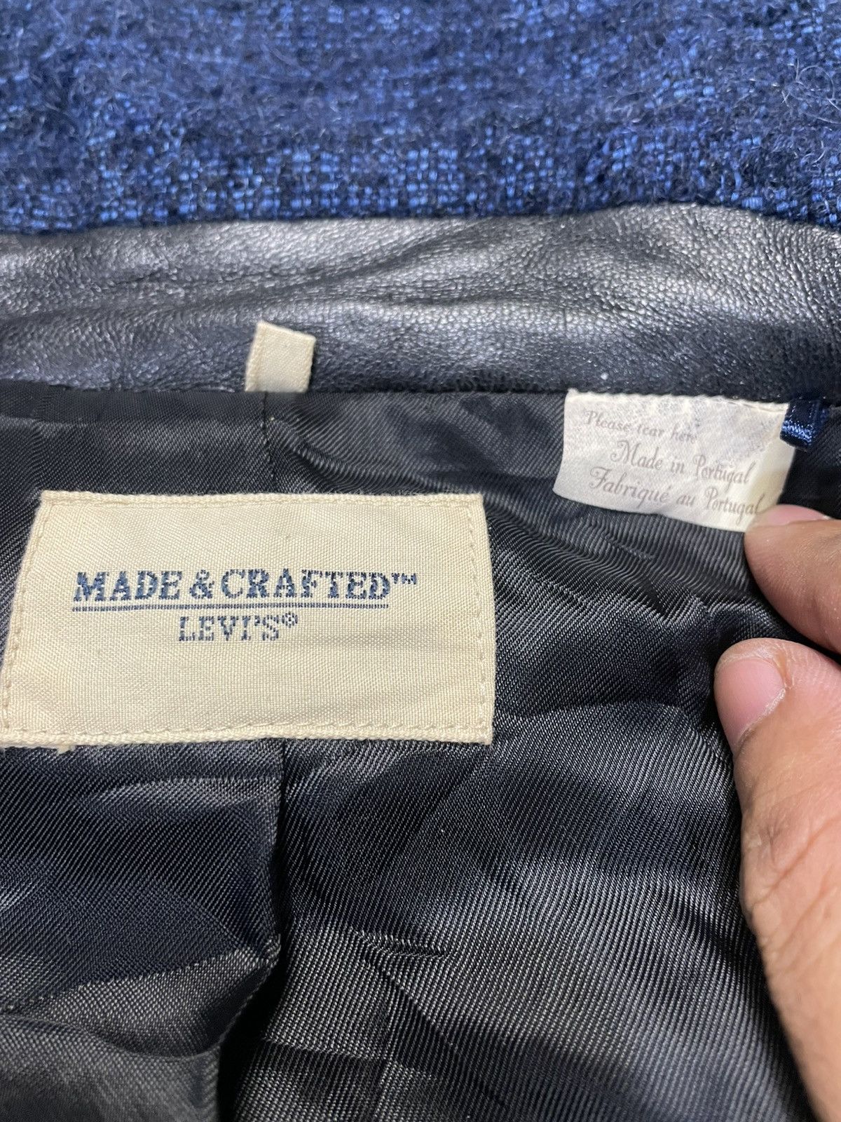 Levi's Made & Crafted Levis Made & Crafted Wool Jacket Blue Denim Size US M / EU 48-50 / 2 - 9 Thumbnail