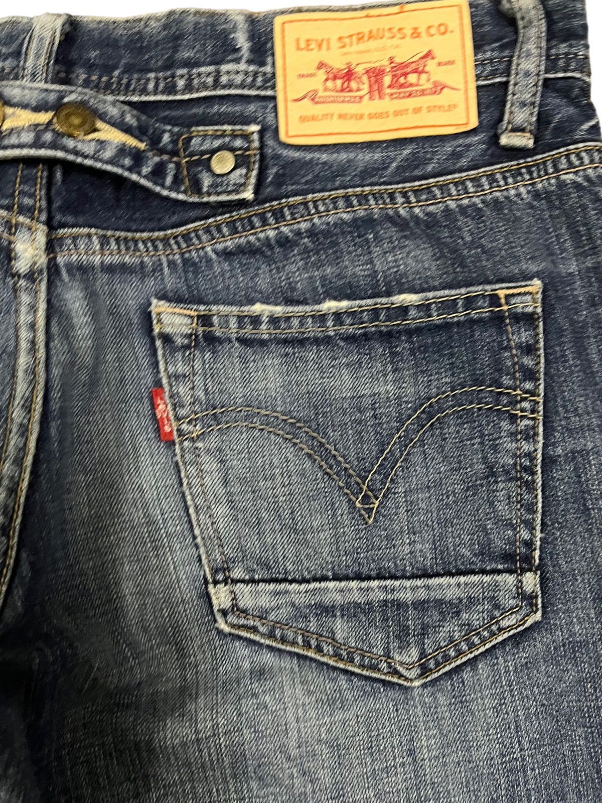 Levi's Vintage Levi’s Buckle Denim Size US 33 - 7 Thumbnail