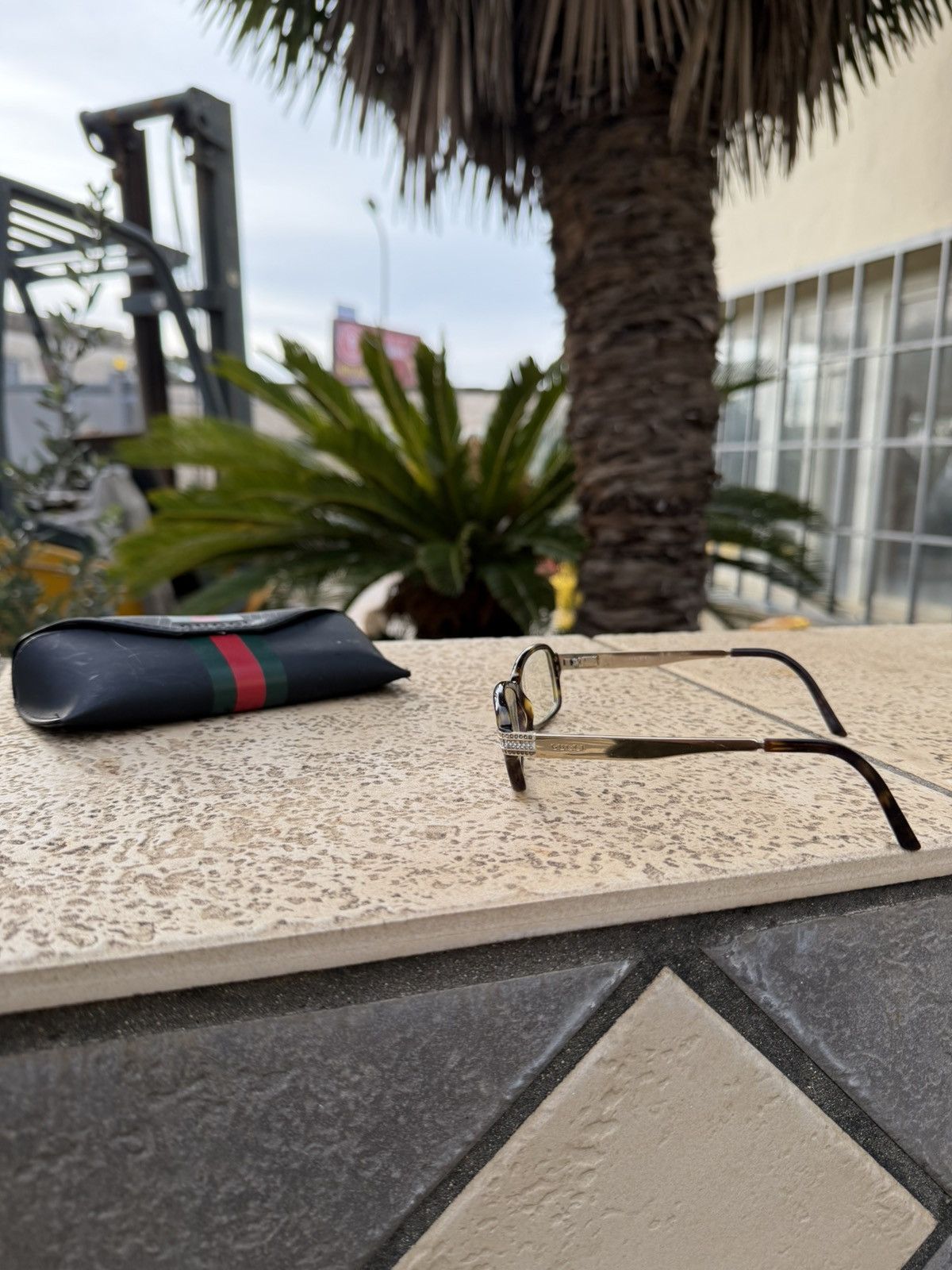 Gucci Gucci Glasses Silver GG 2926/STRASS Size ONE SIZE - 3 Thumbnail