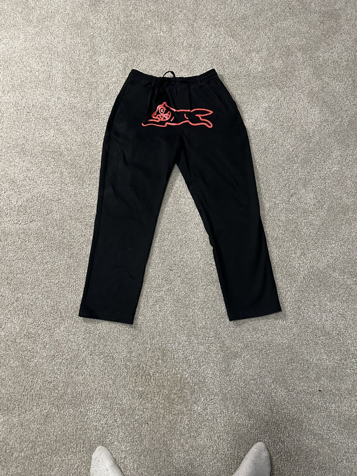 Billionaire Boys Club × Icecream × Japanese Brand BBC Icecream Japan black running dog skate fit trousers Size US 30 / EU 46 - 1 Thumbnail