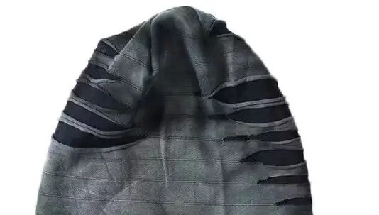 Japanese Brand Retro Tie Dye Hip Hop Hole Style Spring Beanie Size ONE SIZE - 3 Thumbnail