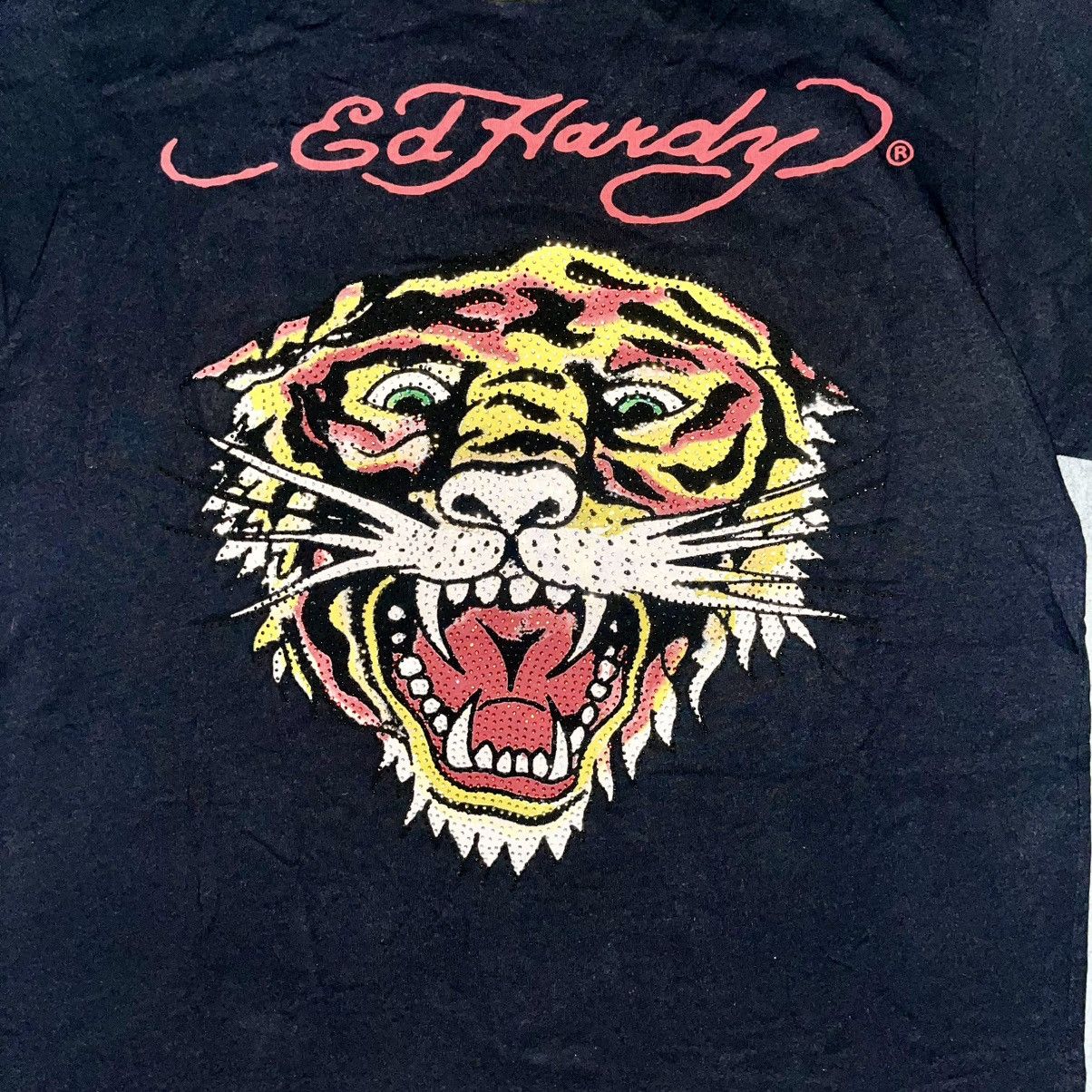 Ed Hardy ED HARDY TIGER GLITTER BLACK Size US L / EU 52-54 / 3 - 2 Thumbnail