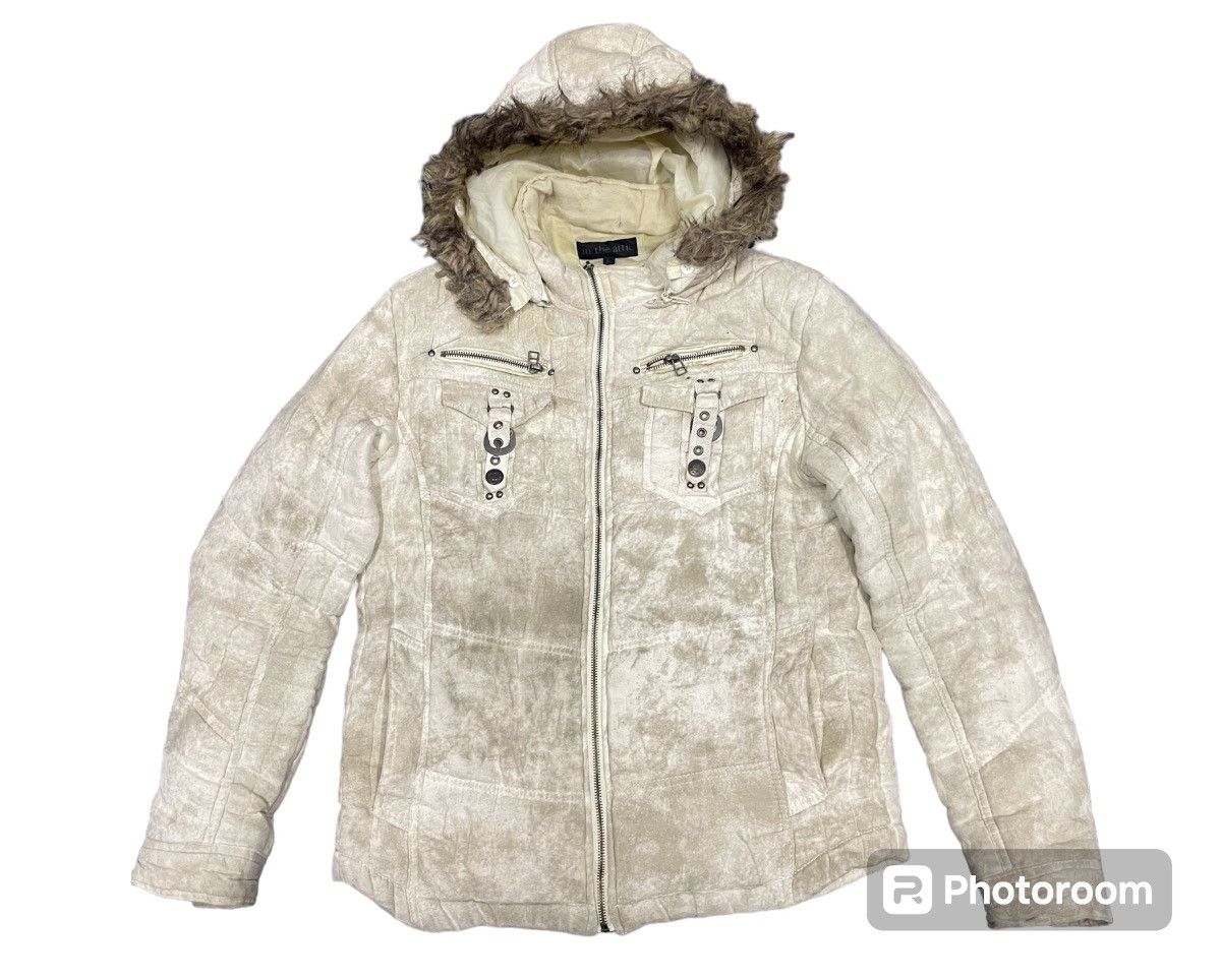 In The Attic 🔥2000s IN THE ATTIC JACKET TACTICAL JACKET FUR HOODIE Size US L / EU 52-54 / 3 - 2 Thumbnail