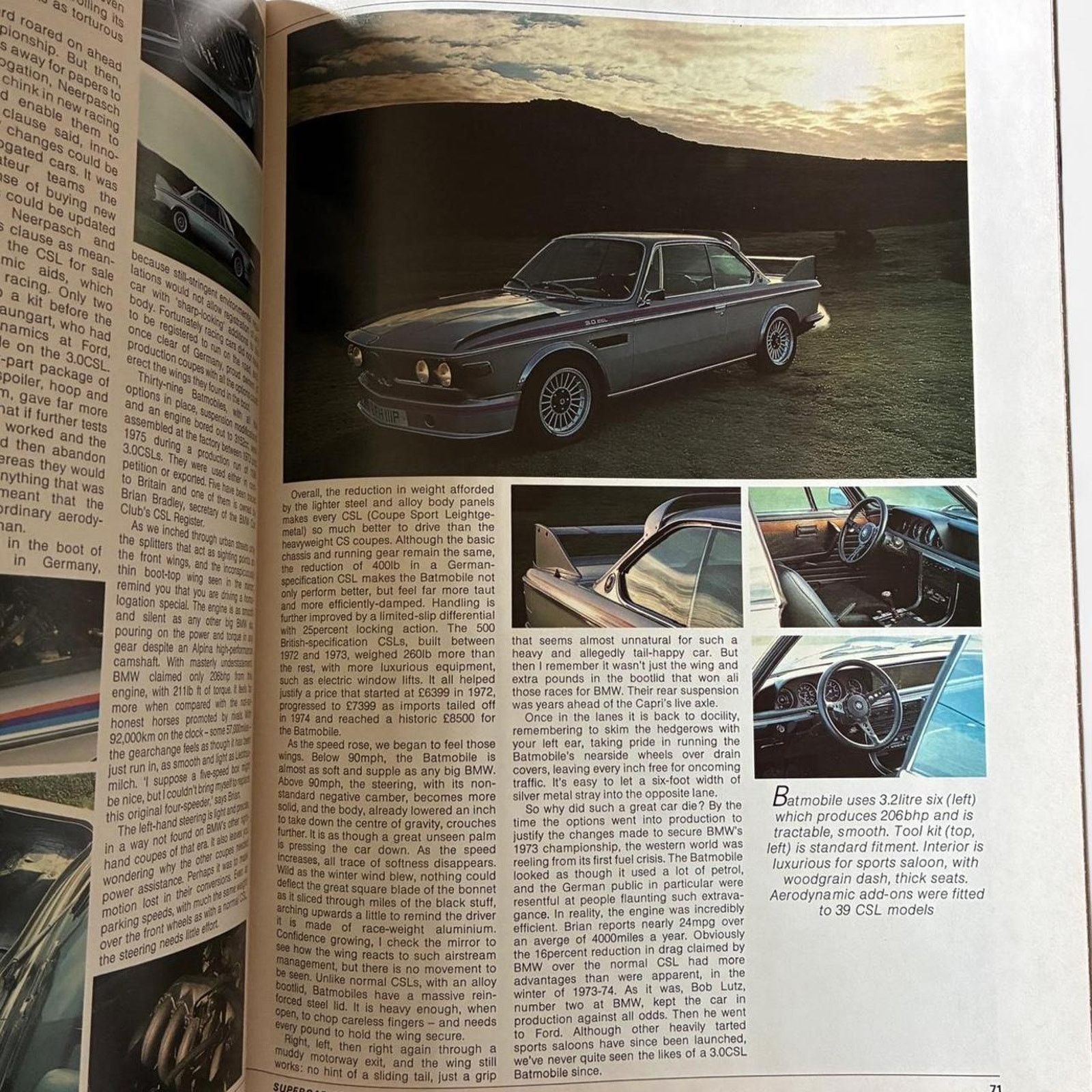 BMW × Mercedes-Benz × Vintage Supercar Classics magazine BMW beat Italy FINEST Super cars Size ONE SIZE - 3 Thumbnail
