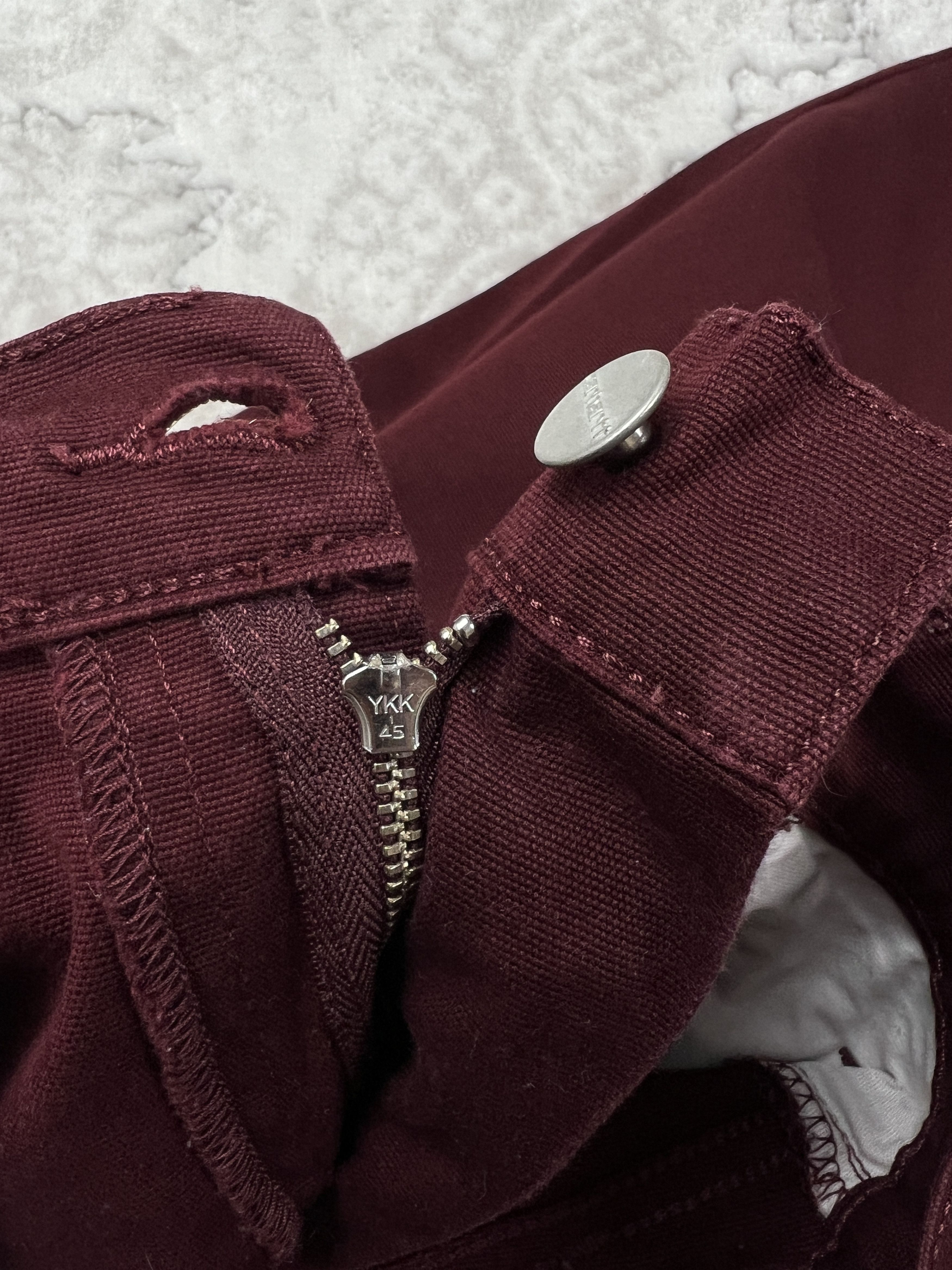 Carhartt Wip Carhartt WIP Rebel Pant Burgundy Stretch Slim Fit 31 Size US 31 - 11 Thumbnail