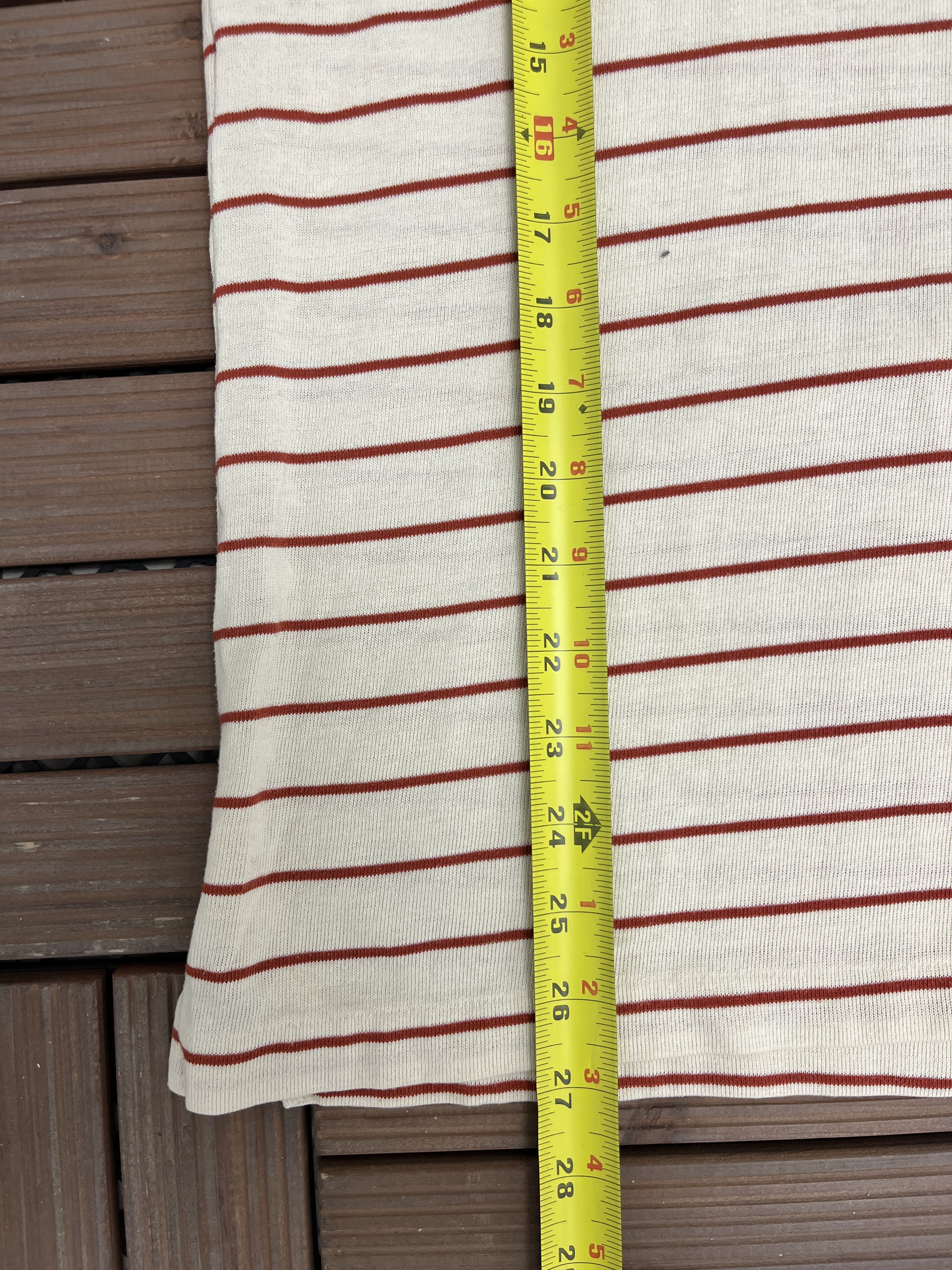 Vintage Hawaii Embroidered Vintage Beige Striped Collared Shirt Size US XL / EU 56 / 4 - 7 Thumbnail