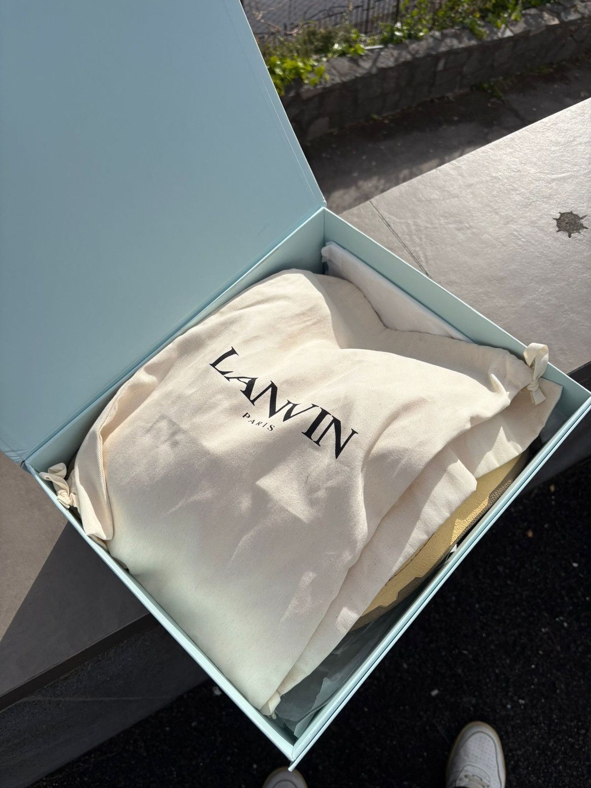 Lanvin Lanvin Curb White Ivory Sneakers Size US 11 / EU 44 - 17 Thumbnail