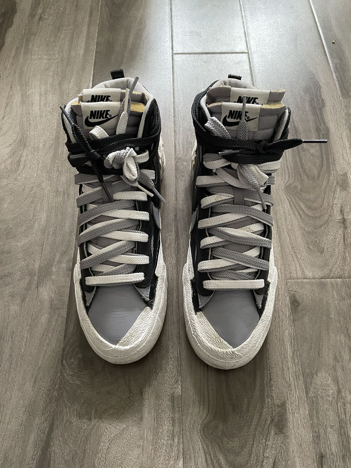 Designer × Nike × Sacai Nike Sacai Blazer Size US 8.5 / EU 41-42 - 6 Thumbnail
