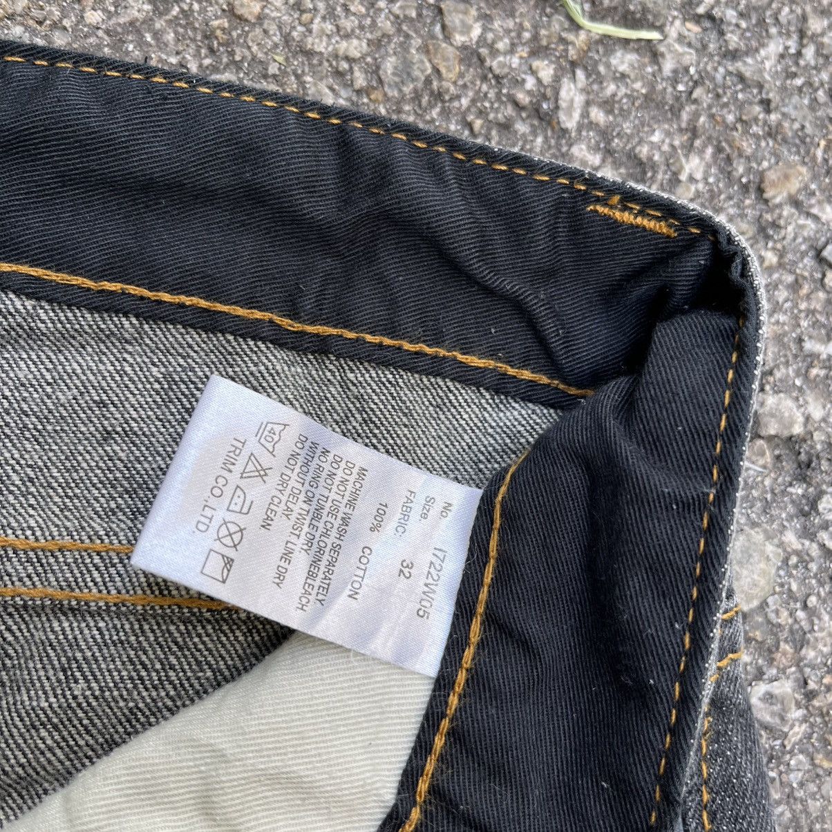 Hysteric Glamour Japanese Jeans Halation Japan Printed Denim Faded Black Size US 30 / EU 46 - 9 Thumbnail