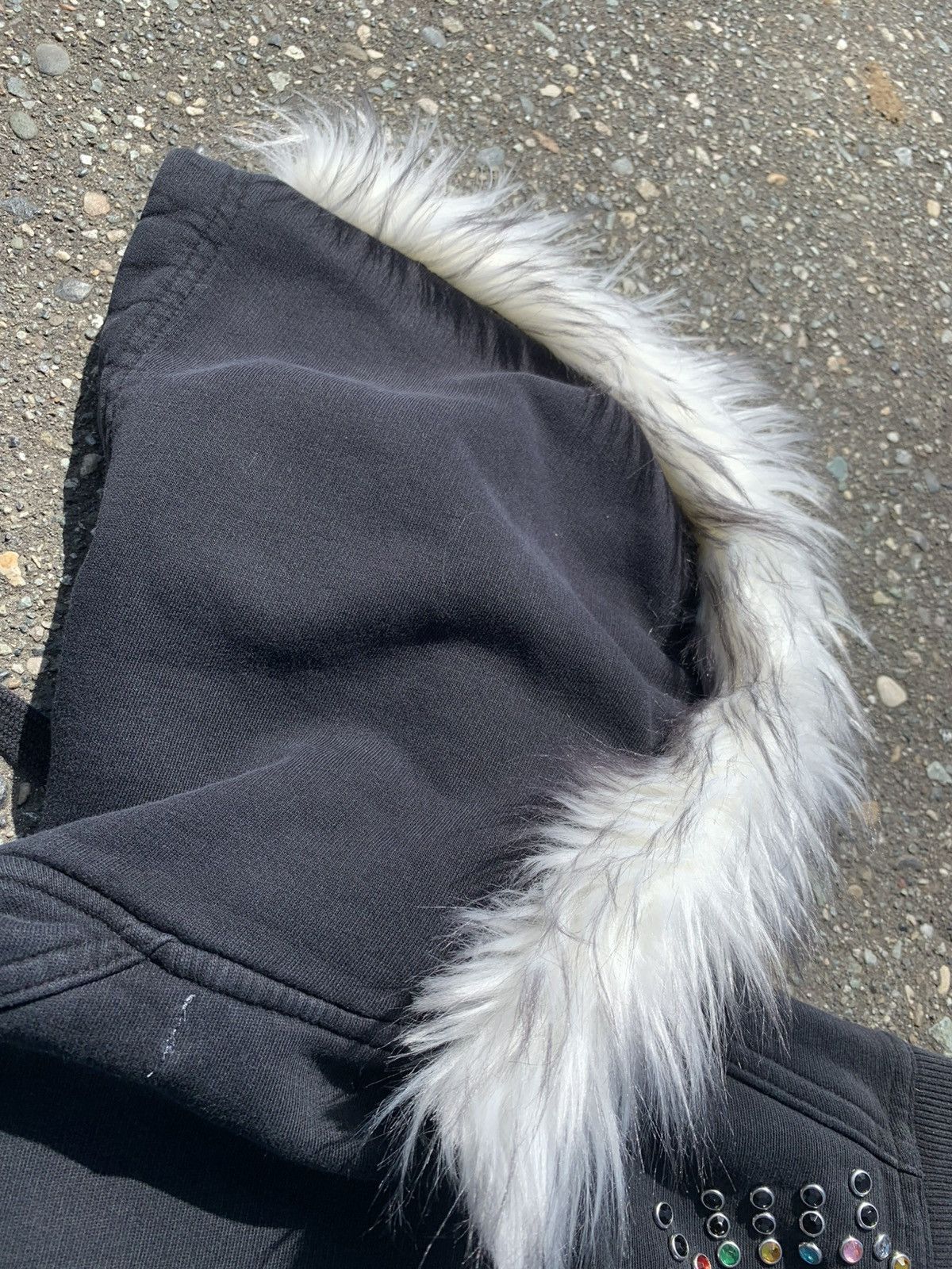 Designer NovocentoNovantanove “RocknRoll” hooded vest Size US L / EU 52-54 / 3 - 8 Thumbnail