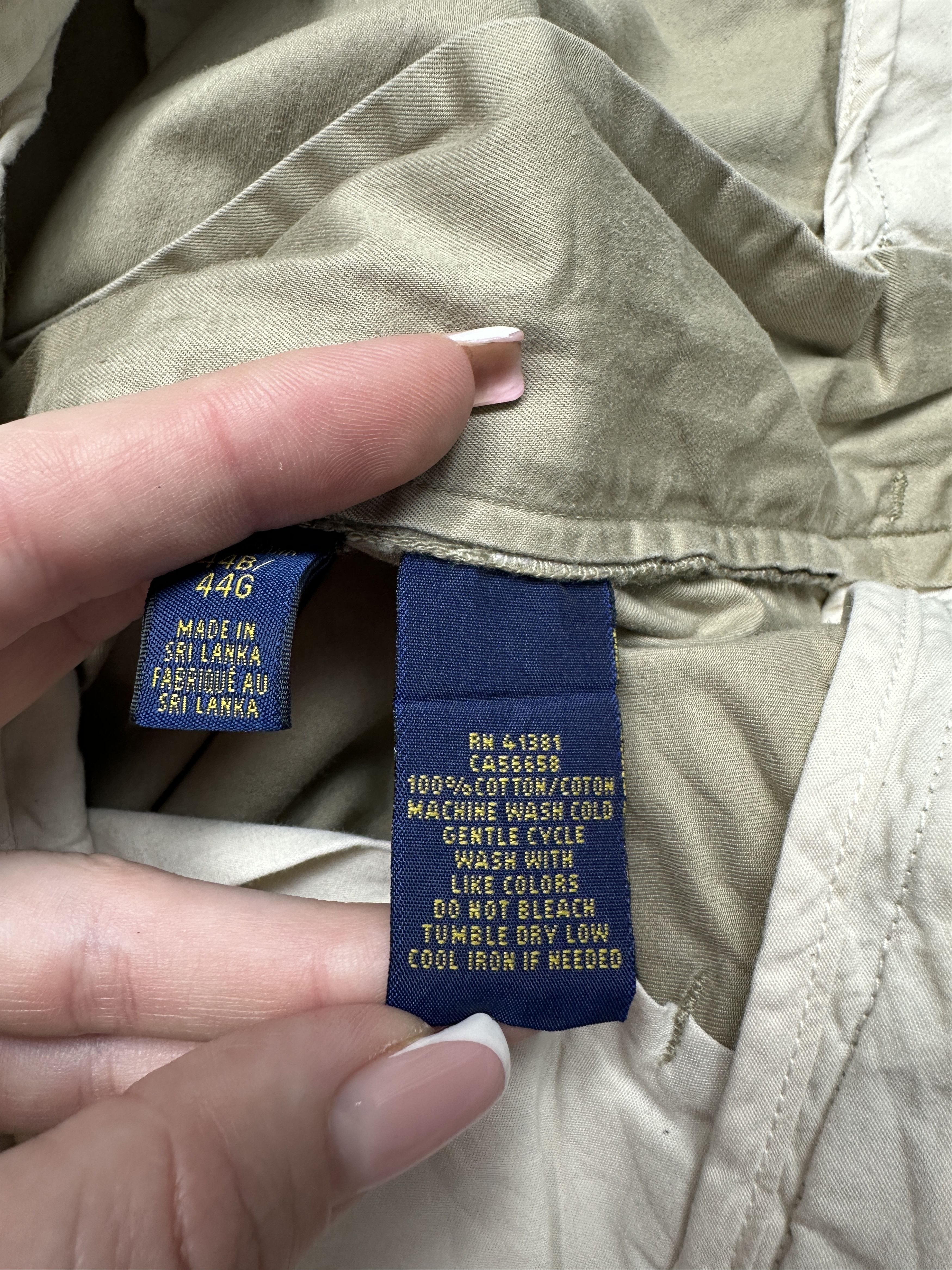 Polo Ralph Lauren BIG BOY Polo Ralph Lauren Vintage Mens Cotton Shorts Size US 44 / EU 60 - 8 Thumbnail