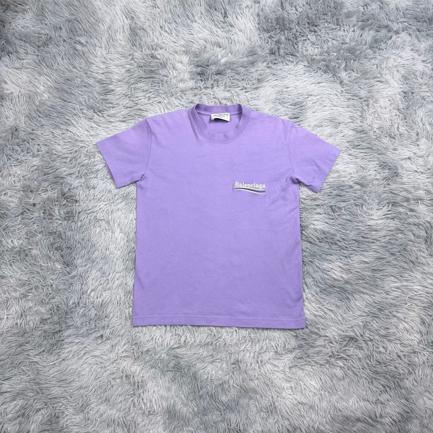 Balenciaga Balenciaga Purple T-Shirt Casual Size US M / EU 48-50 / 2 - 1 Thumbnail
