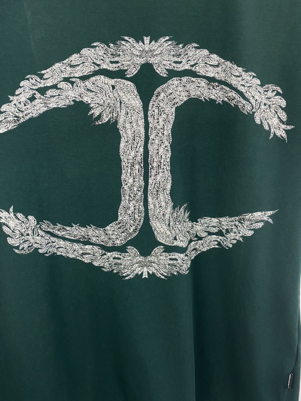 Just Cavalli 🇮🇹 Roberto Just Cavalli Luxury T-Shirt Rare Retro Y2K Size US L / EU 52-54 / 3 - 4 Thumbnail