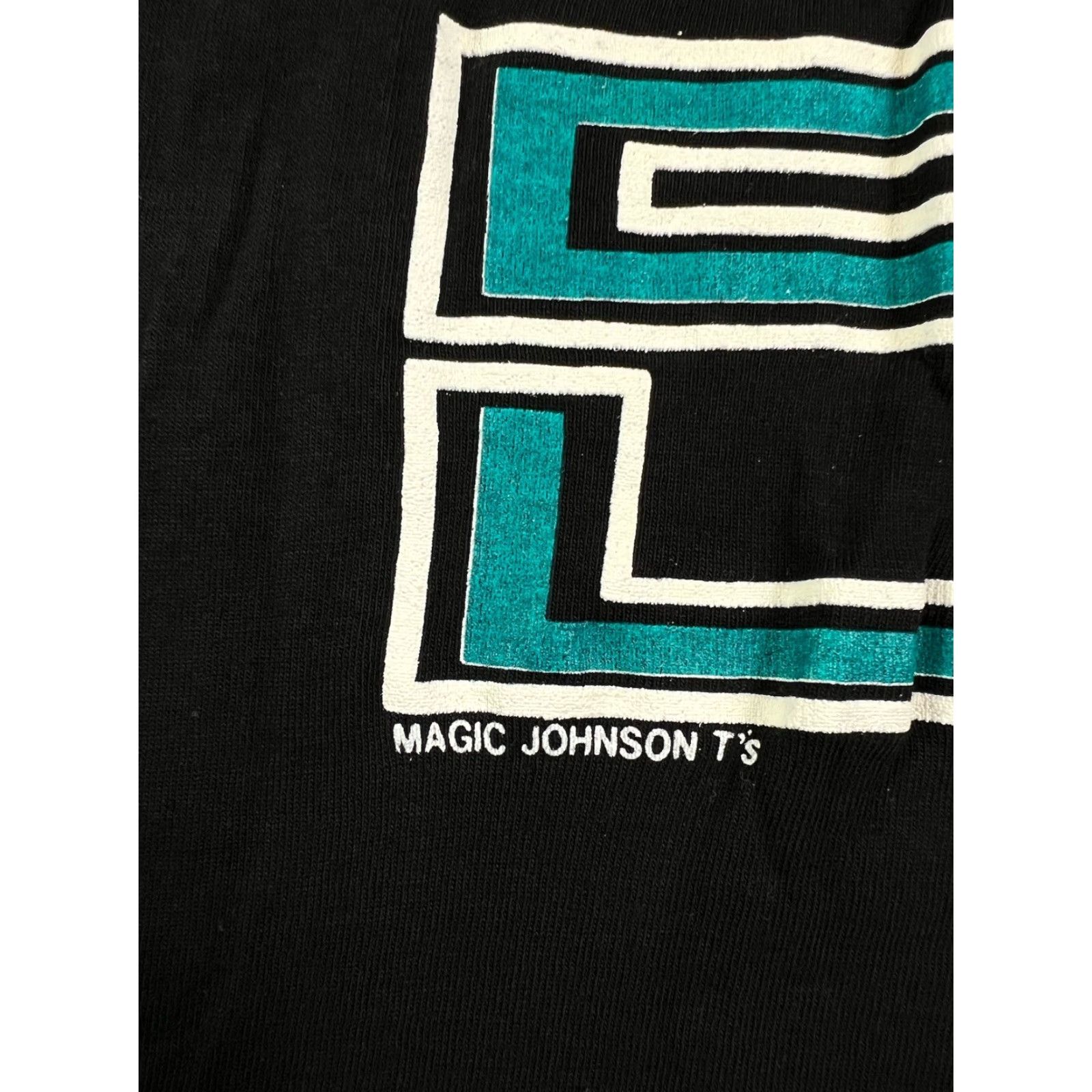 Vintage VINTAGE Mighty Ducks Magic Johnsons T’s 90s T-Shirt Black Short Sleeve Crew Neck Medium Men Size US M / EU 48-50 / 2 - 4 Thumbnail