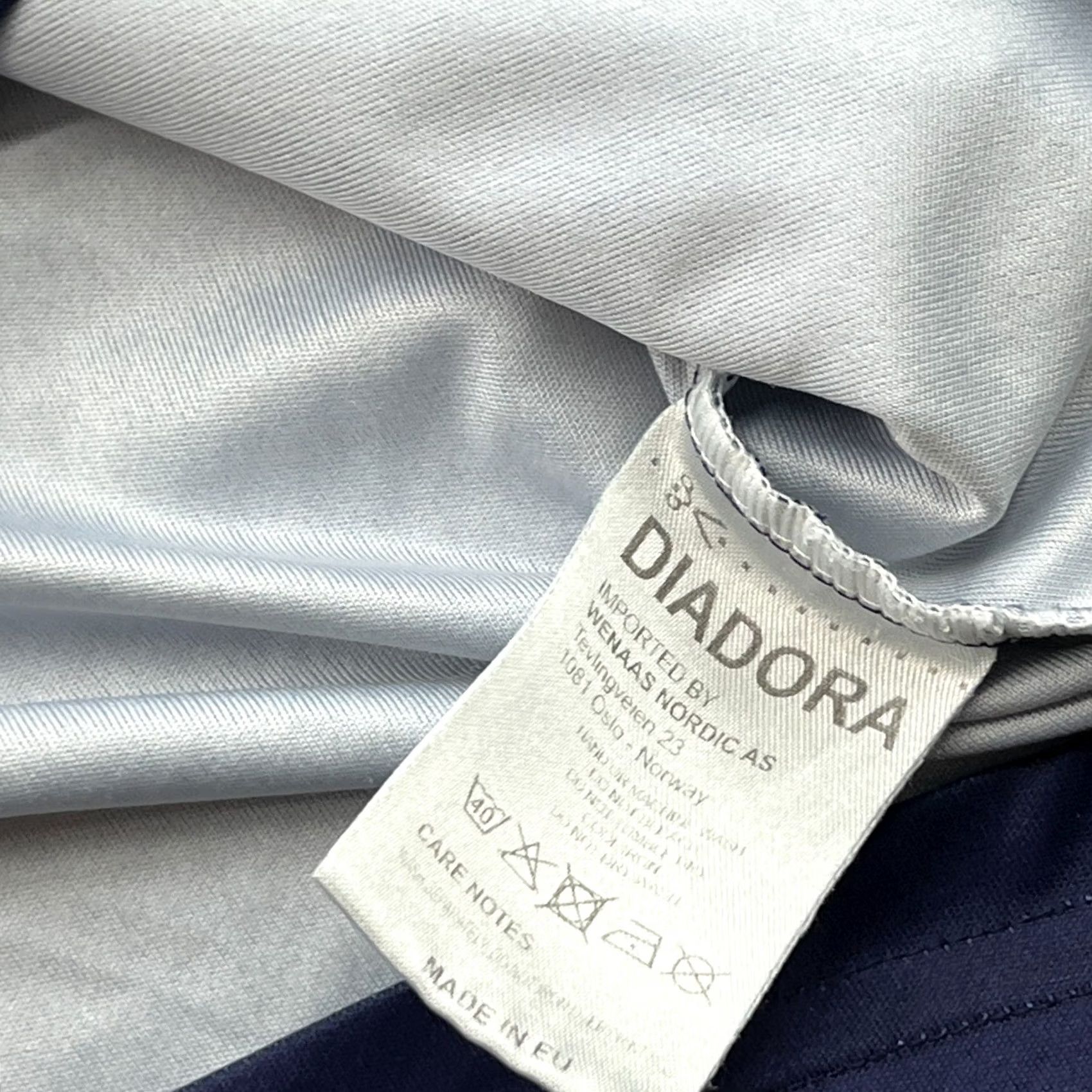 Diadora Diadora Viking FK Football Jersey Mens Medium Adult Shirt Long Sleeves Blue Polyester Jersey Football Mens Size US M / EU 48-50 / 2 - 6 Thumbnail