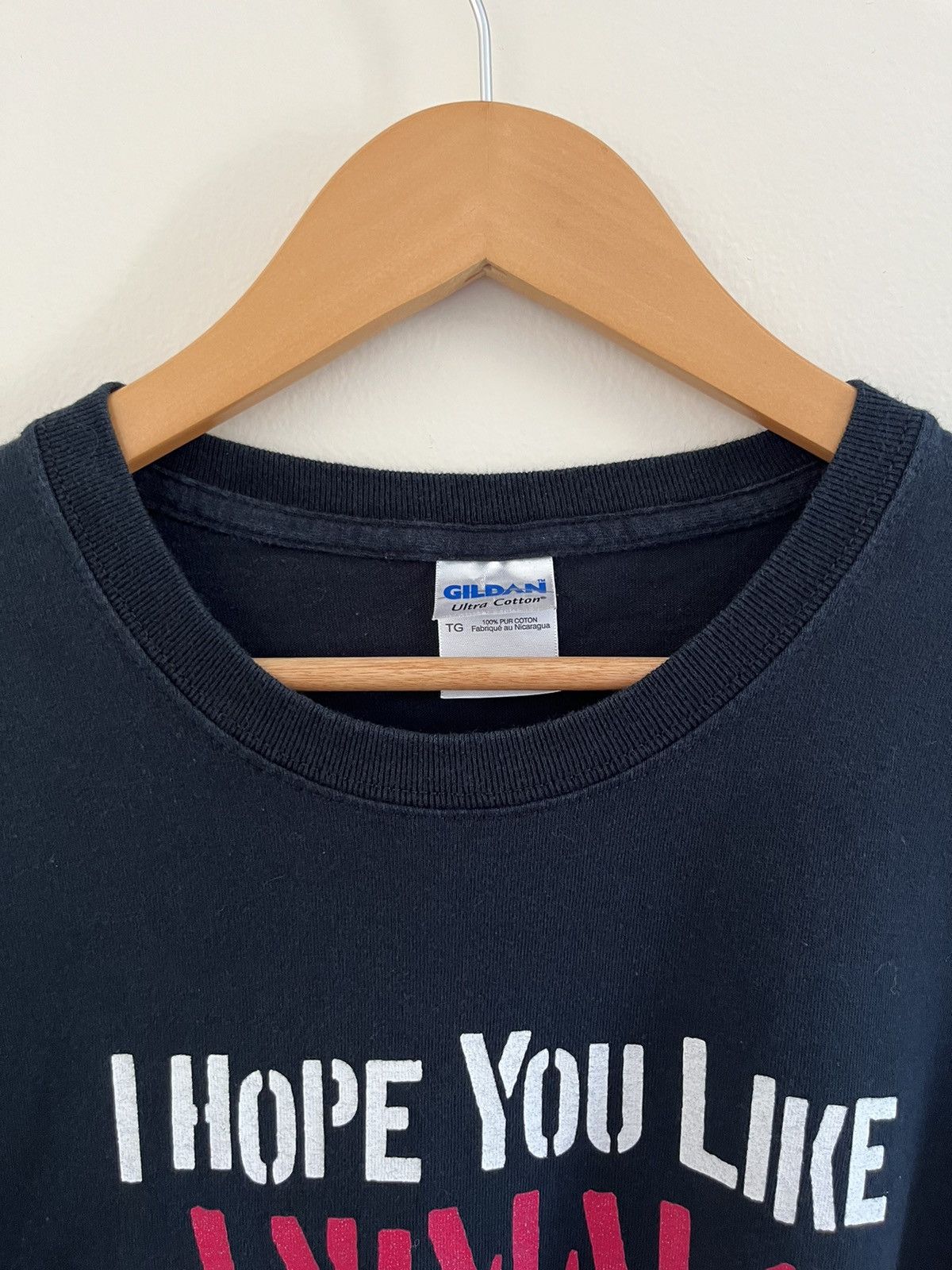 Vintage Vintage Y2K Adult Humor “I Hope You Like Animals…” T-Shirt Size US XL / EU 56 / 4 - 4 Thumbnail