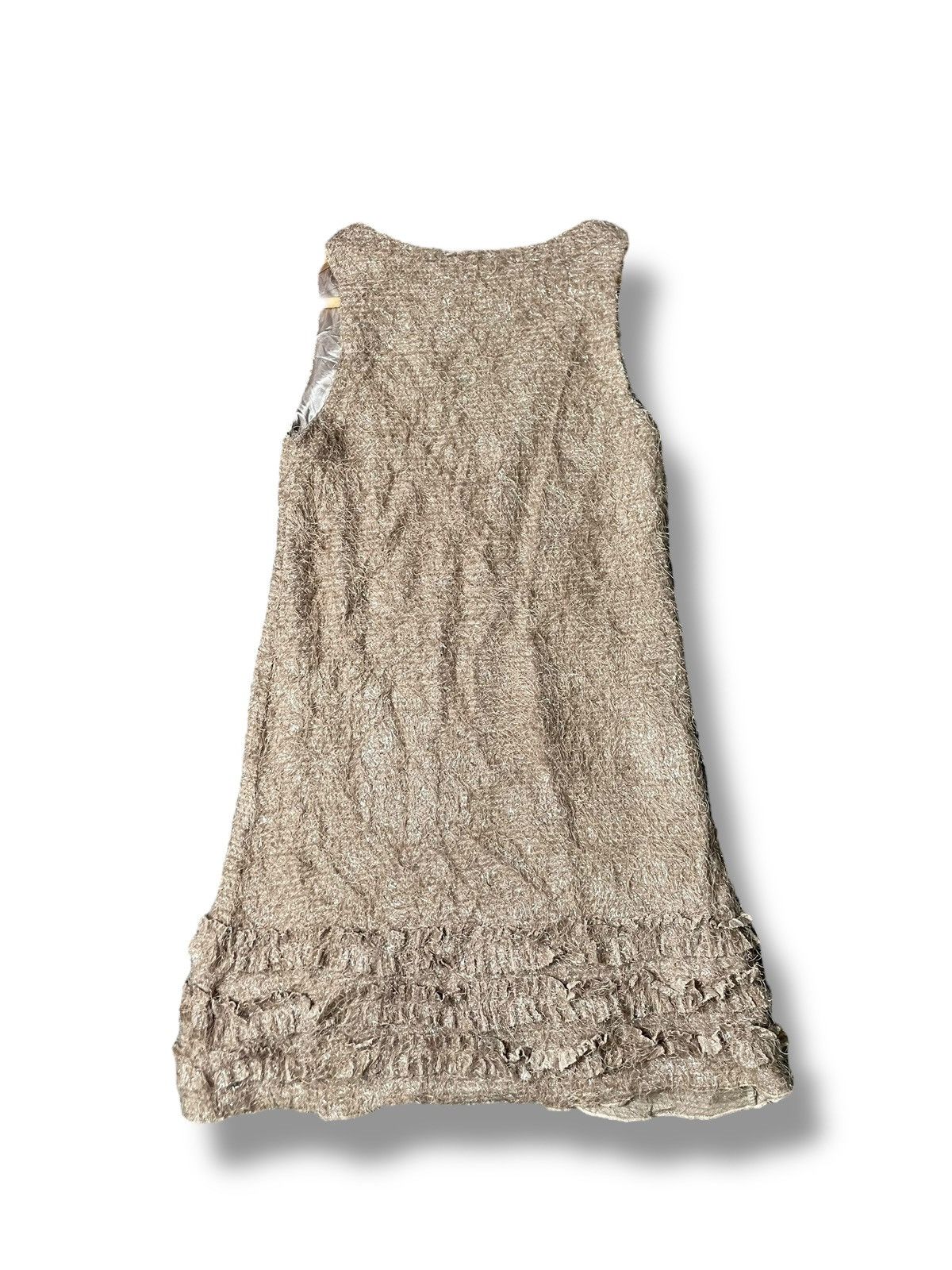 Japanese Brand × Vintage Japanese Brand Textured Sleeveless Midi Dress (72) Size XXS / US 00 / IT 34 - 7 Thumbnail
