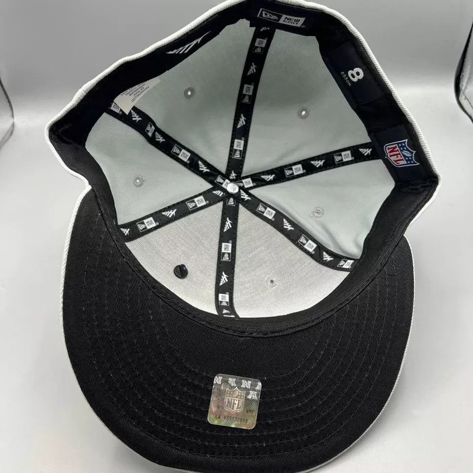 New Era Las Vegas Raiders Paper Planes Roc Nation Hat Men 8 Size ONE SIZE - 5 Thumbnail